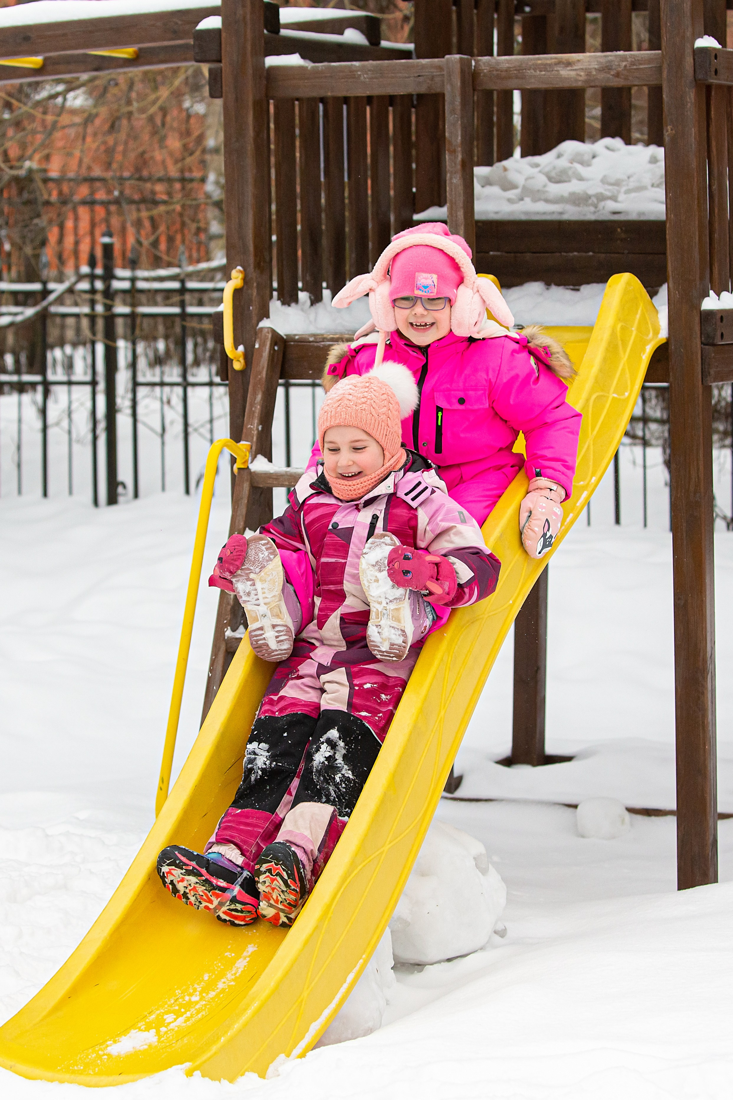 Зима в детском саду. Свадебный, семейный, детский фотограф в Санкт-Петербурге
