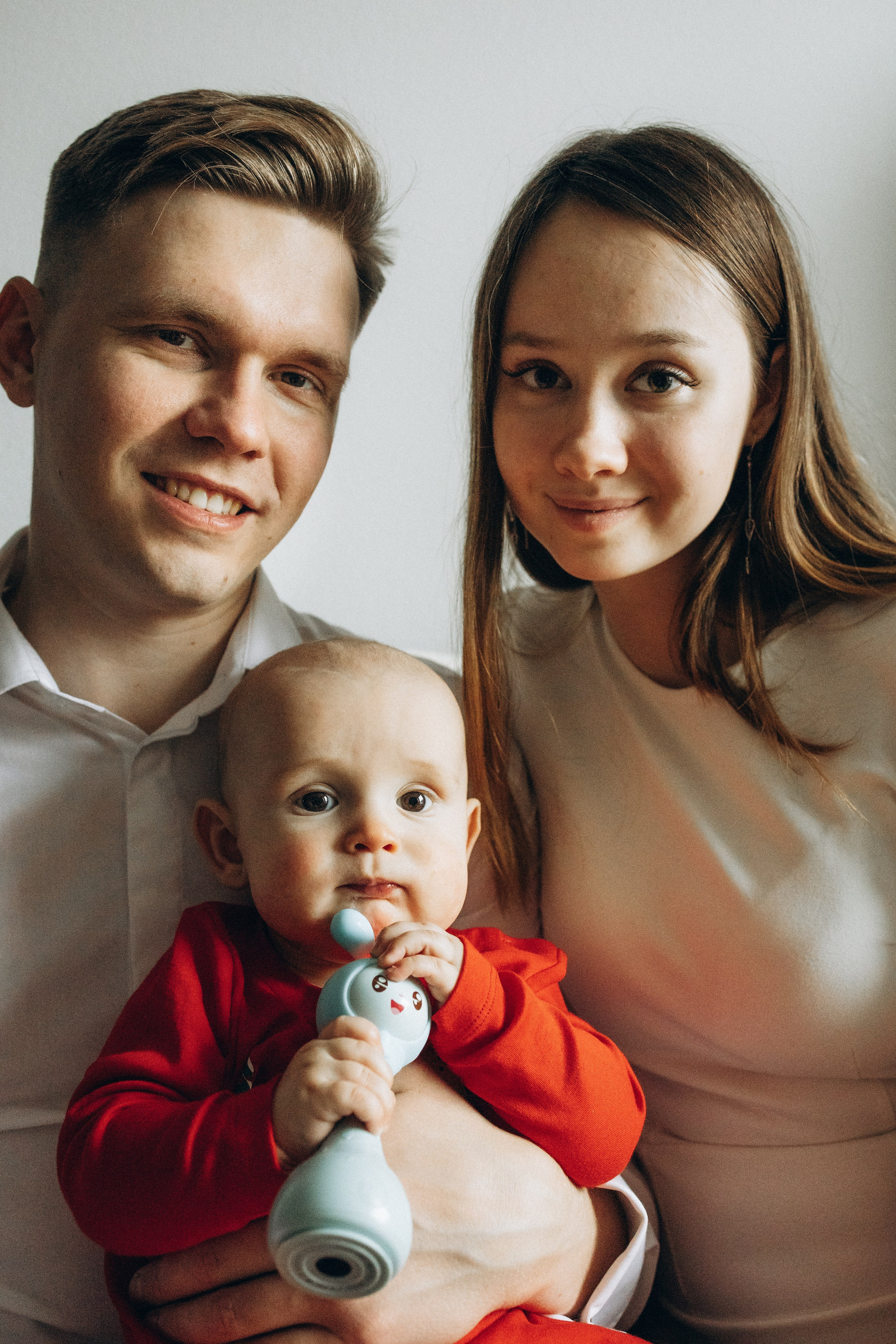 Первый Новый год Андрюши. Фотограф lifestylе в Москве Пшеничная Анастасия