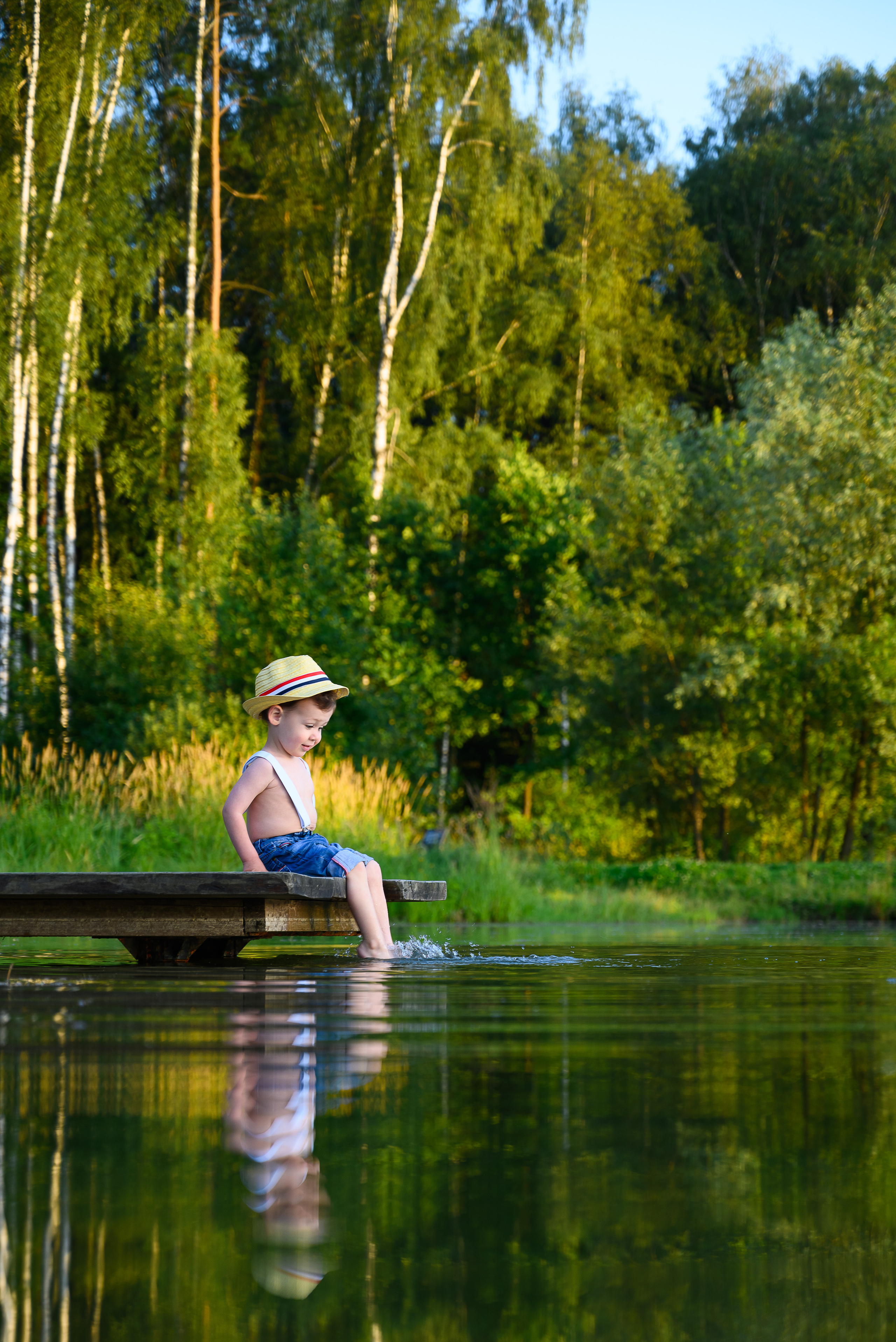 На пруду. Фотограф в Москве Кирилл Никонов