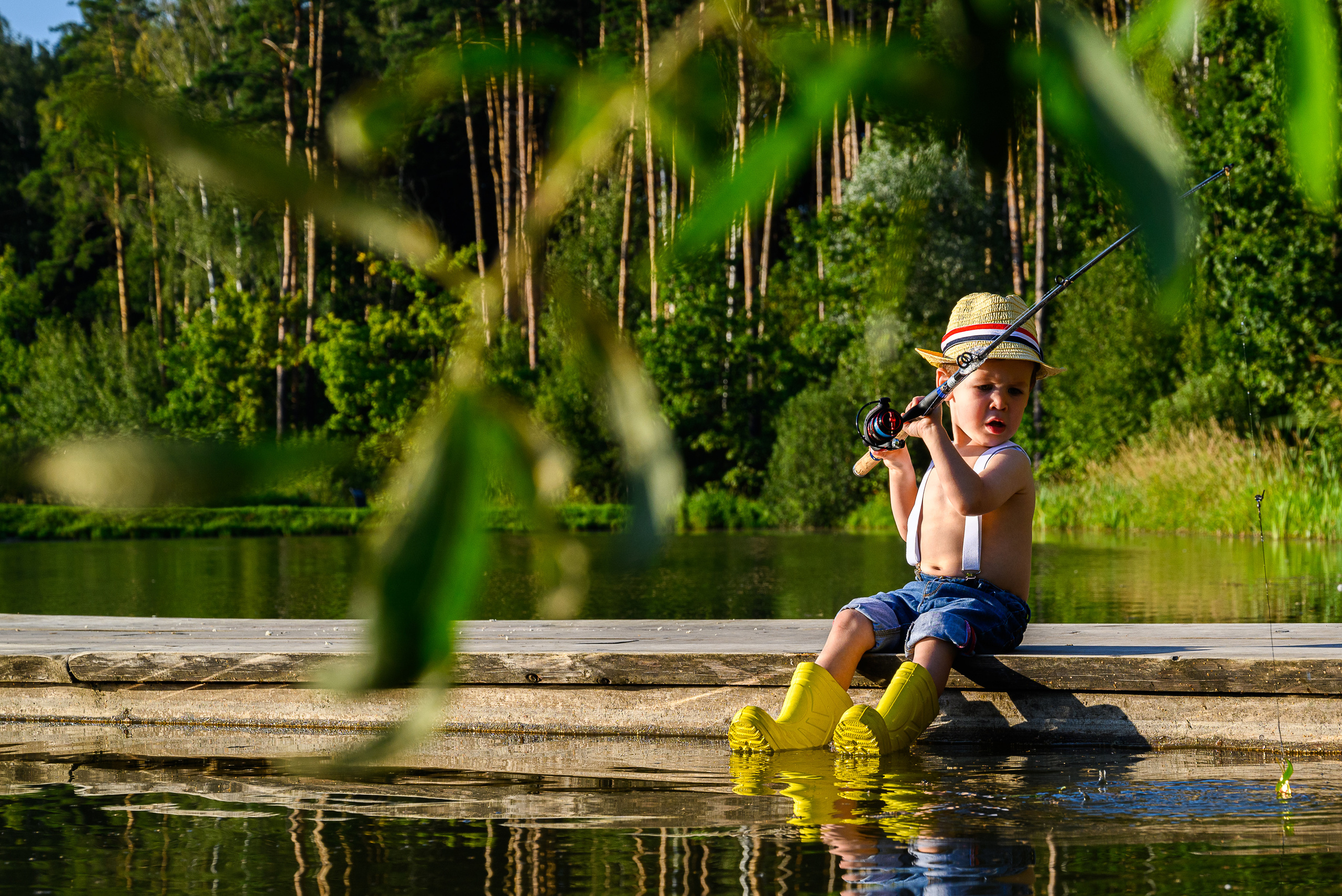 На пруду. Фотограф в Москве Кирилл Никонов