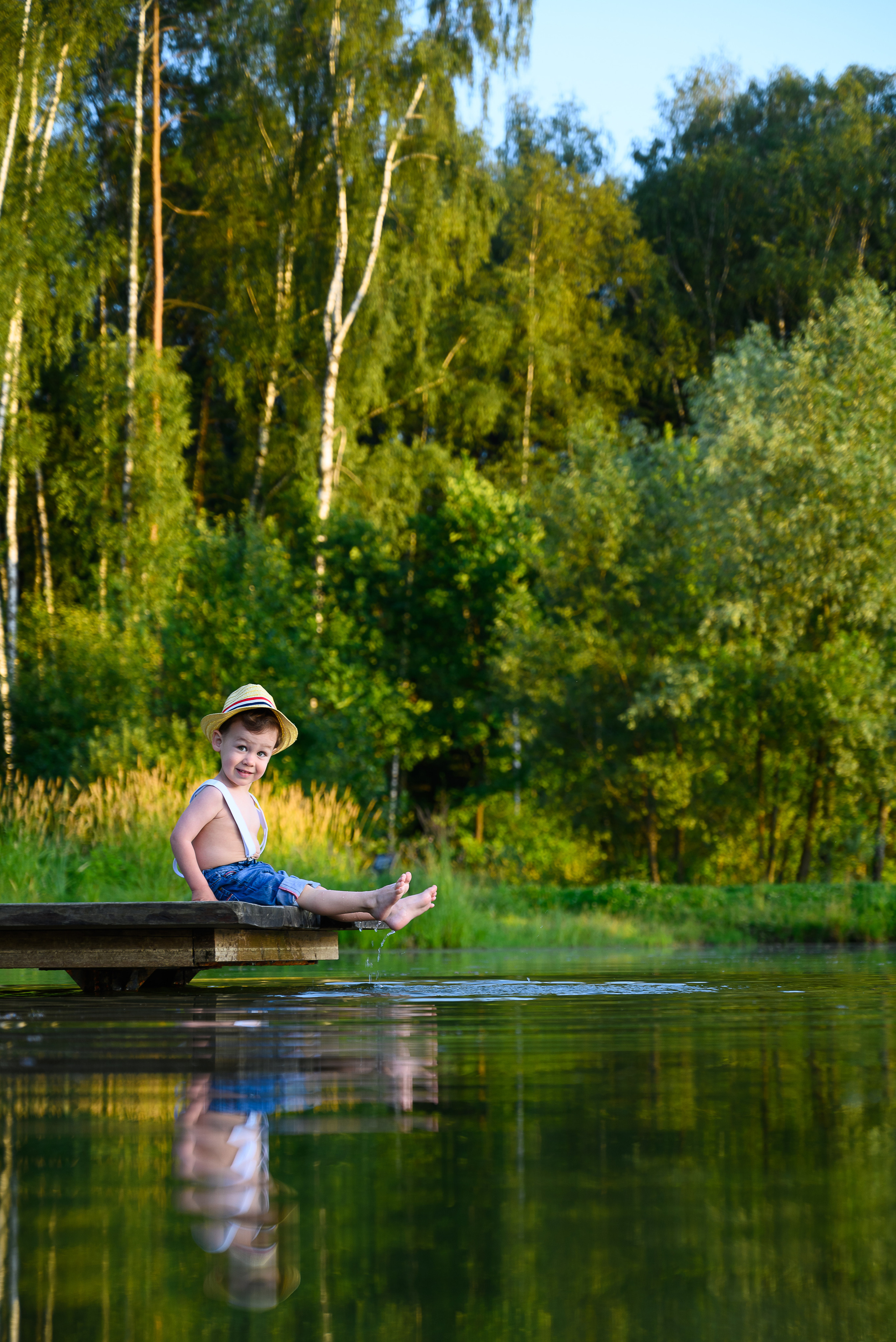 На пруду. Фотограф в Москве Кирилл Никонов