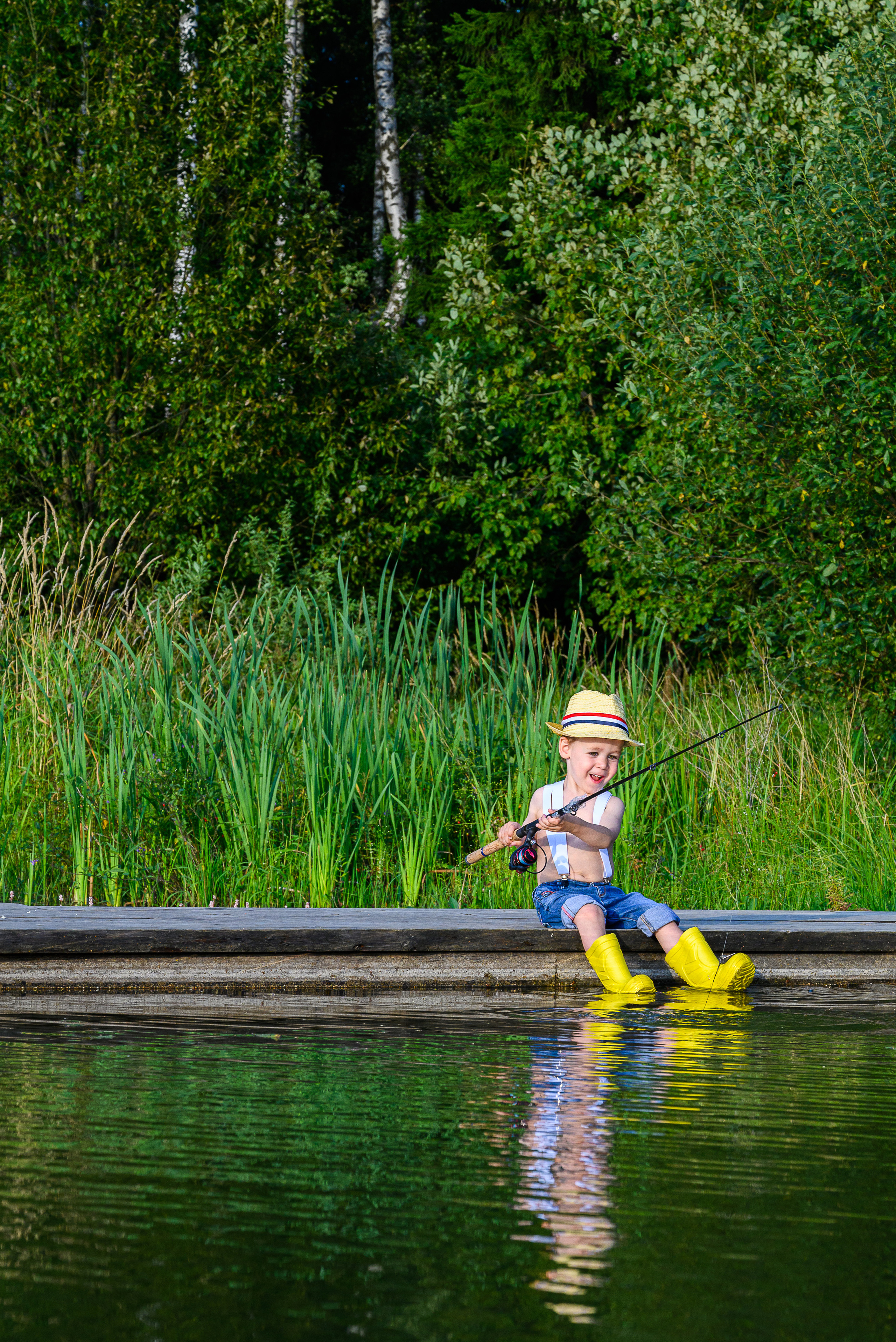 На пруду. Фотограф в Москве Кирилл Никонов