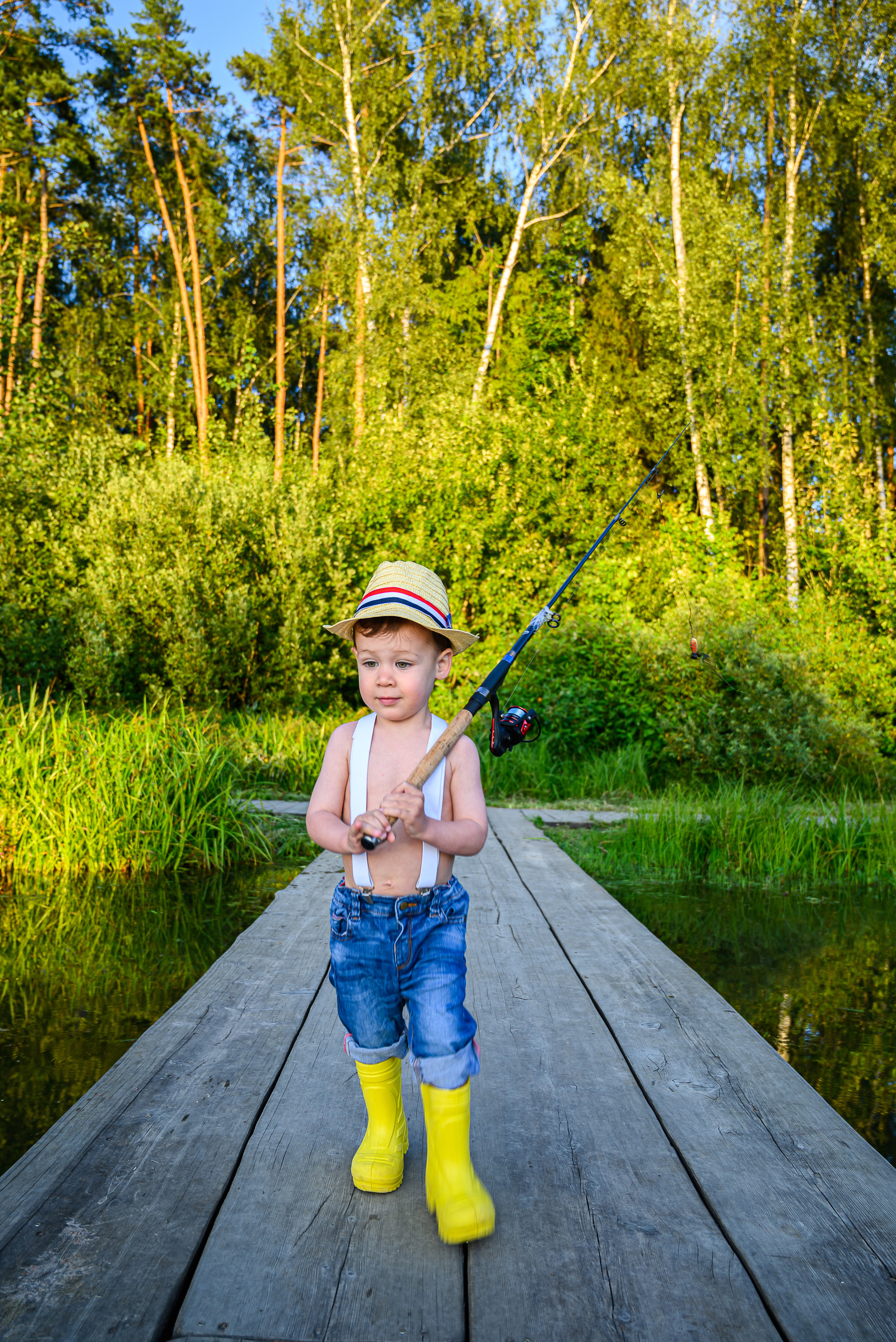 На пруду. Фотограф в Москве Кирилл Никонов