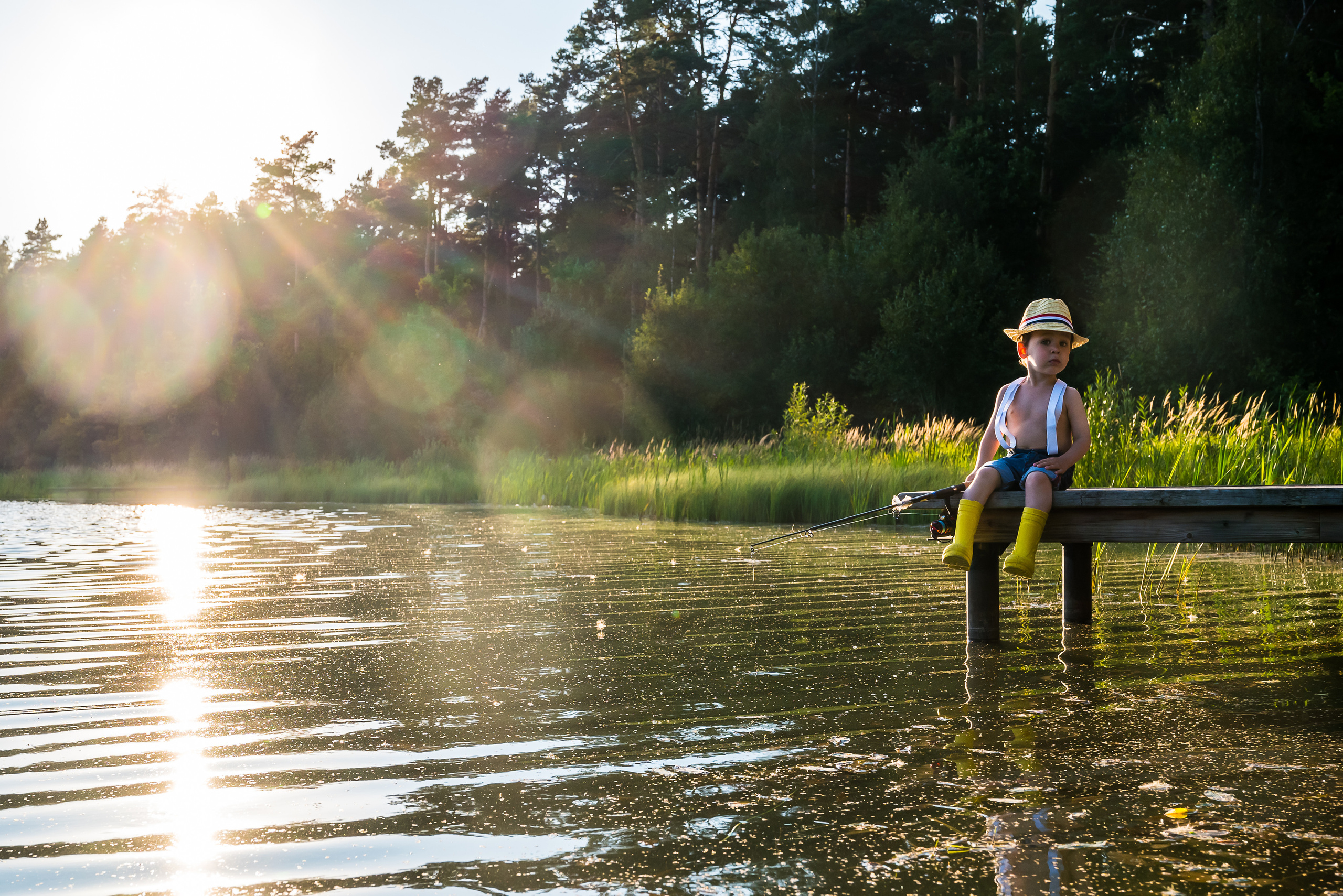 На пруду. Фотограф в Москве Кирилл Никонов