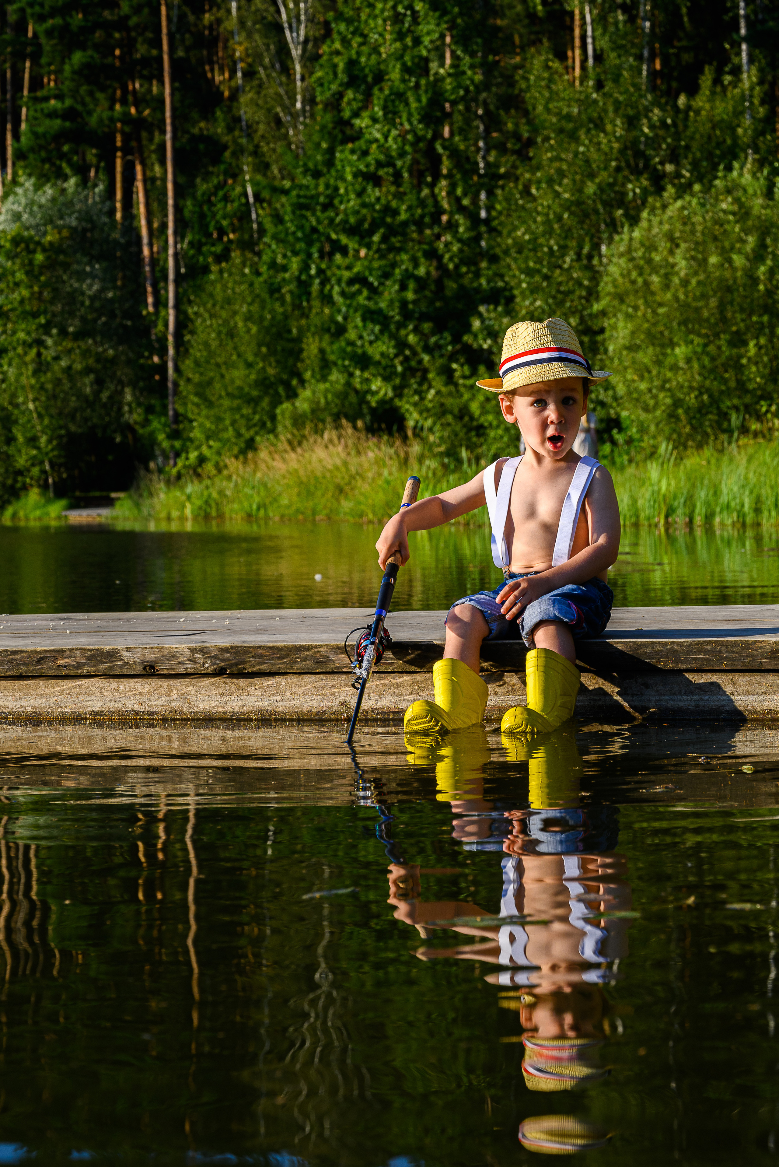 На пруду. Фотограф в Москве Кирилл Никонов