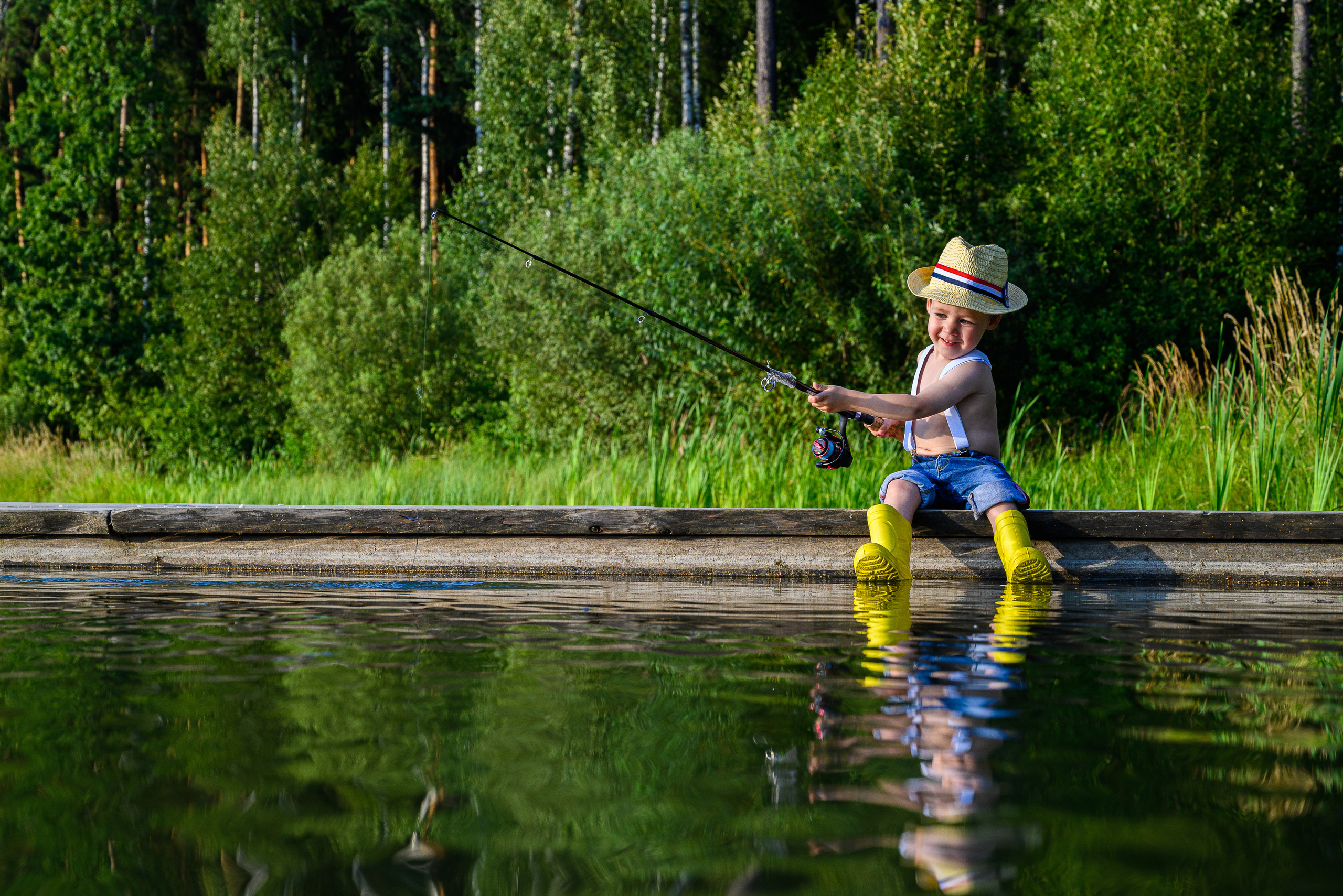 На пруду. Фотограф в Москве Кирилл Никонов