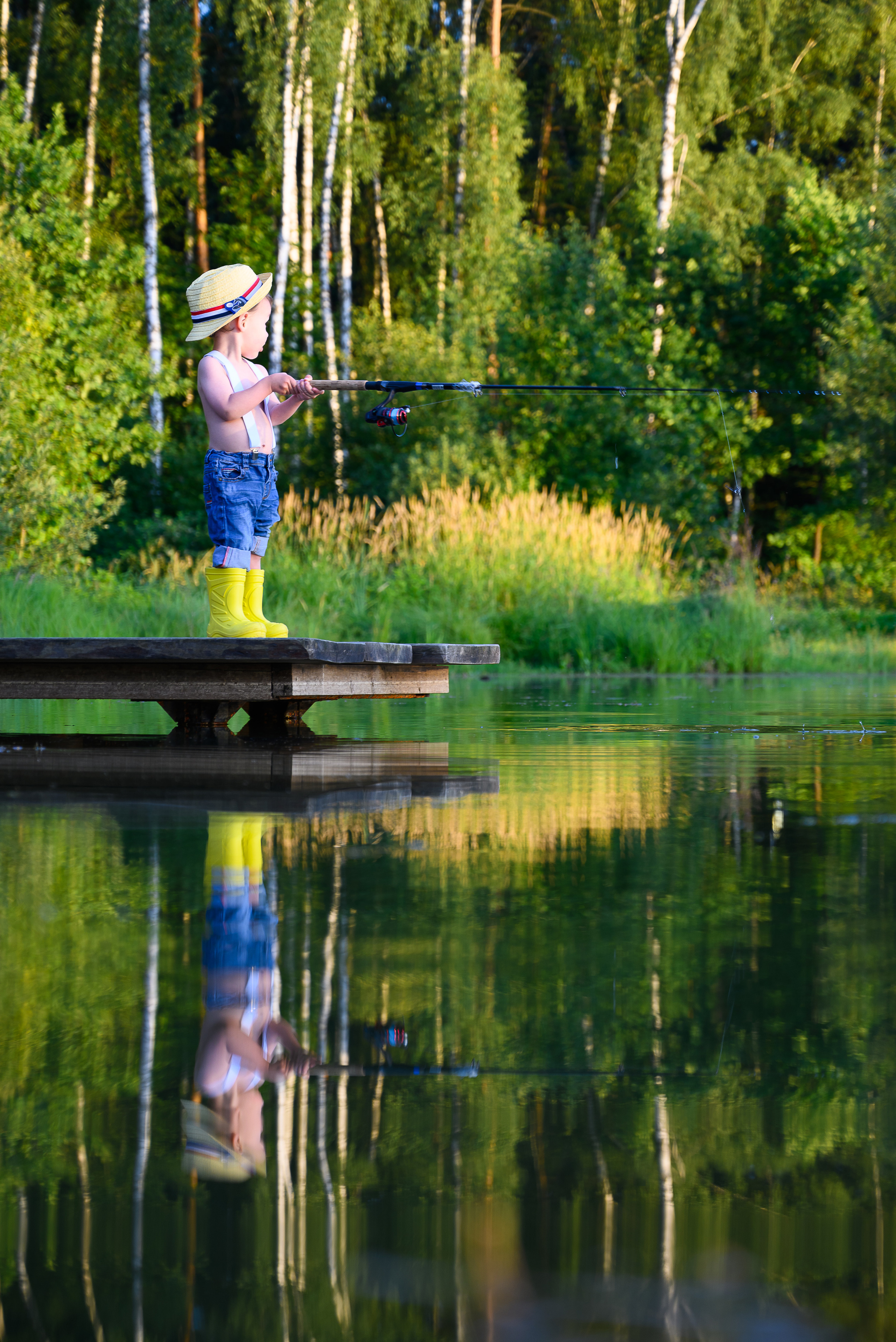 На пруду. Фотограф в Москве Кирилл Никонов