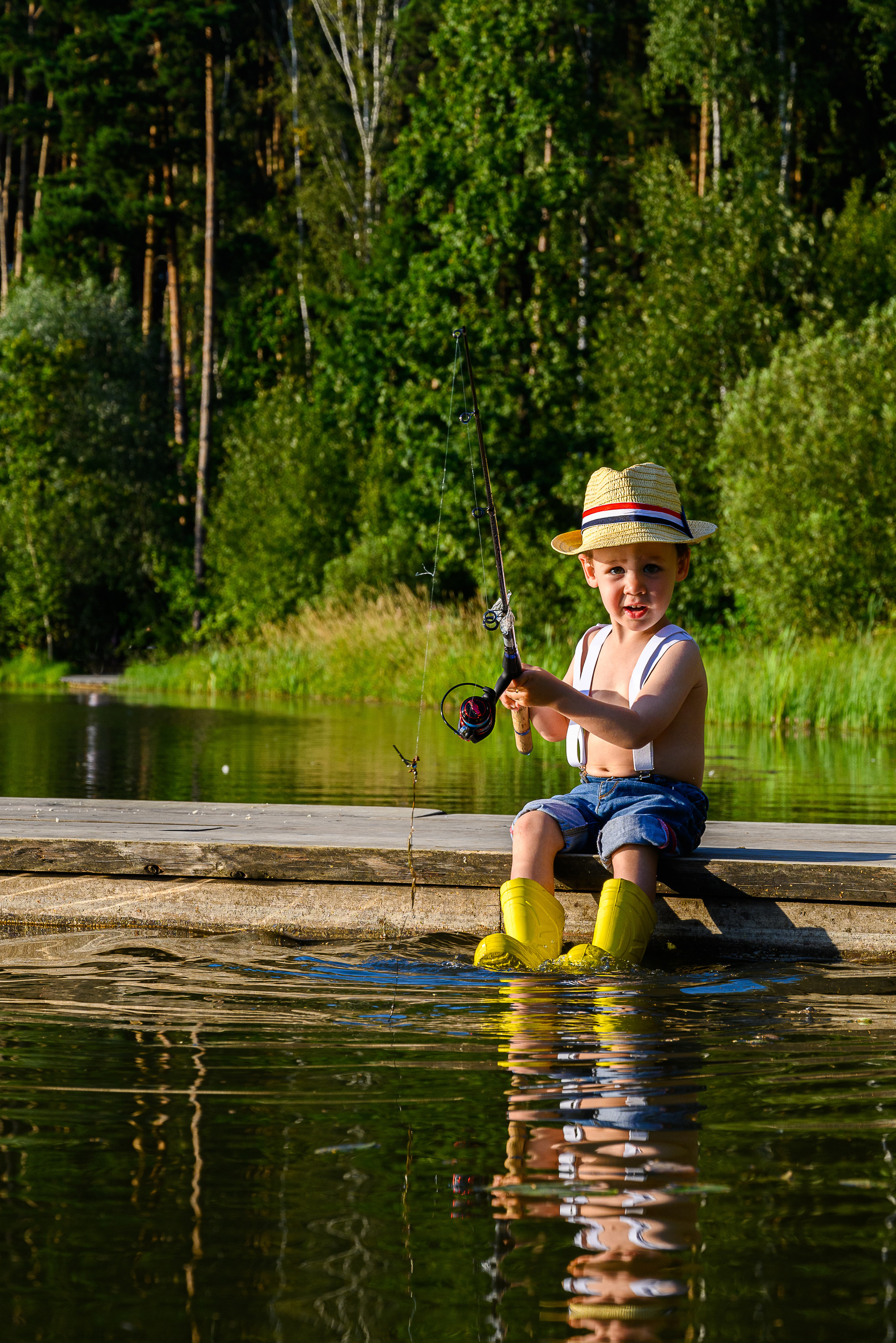 На пруду. Фотограф в Москве Кирилл Никонов