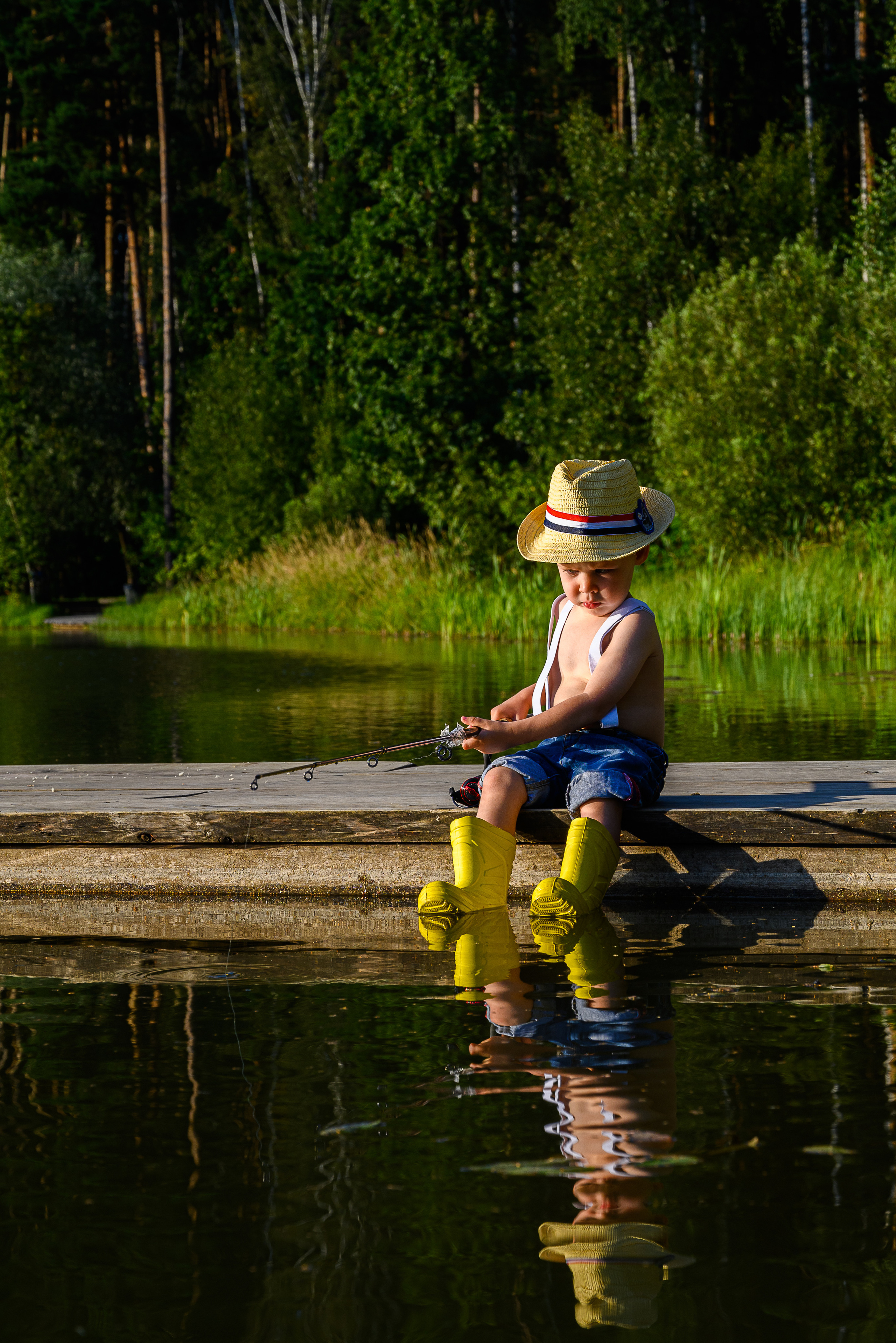 На пруду. Фотограф в Москве Кирилл Никонов