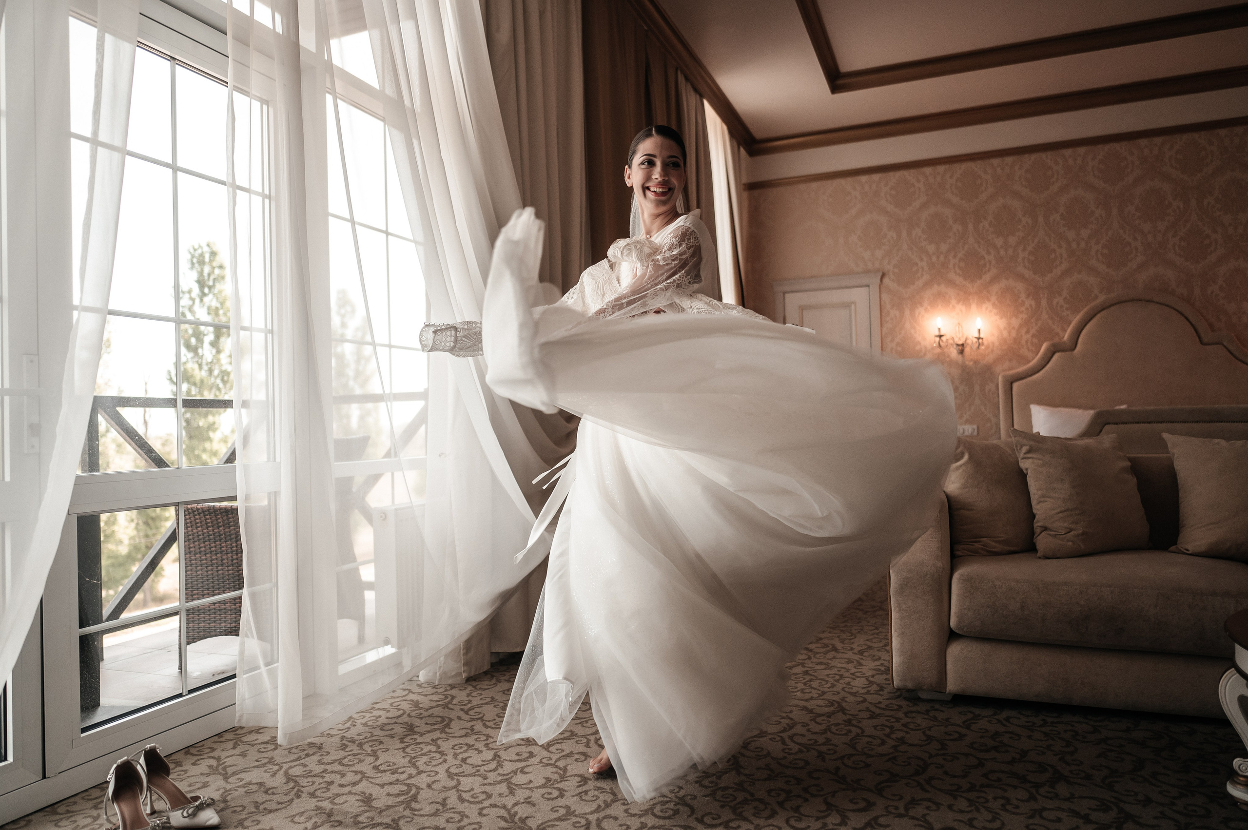 Максим и Наталья. Сборы, прогулка. Фотограф Екатерина Бочарникова