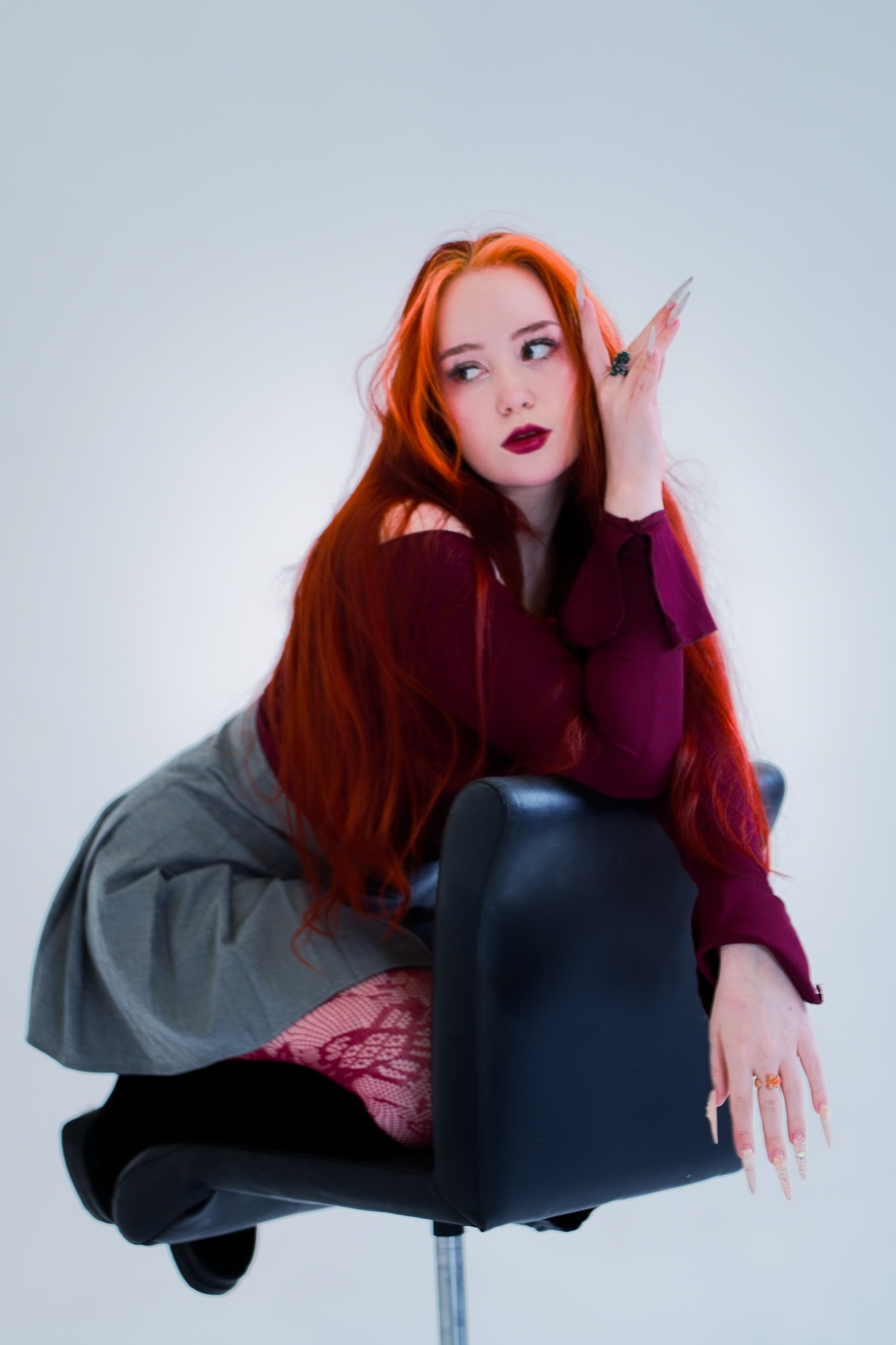 Лиса. Циклорама. Фотограф Денис Шемет