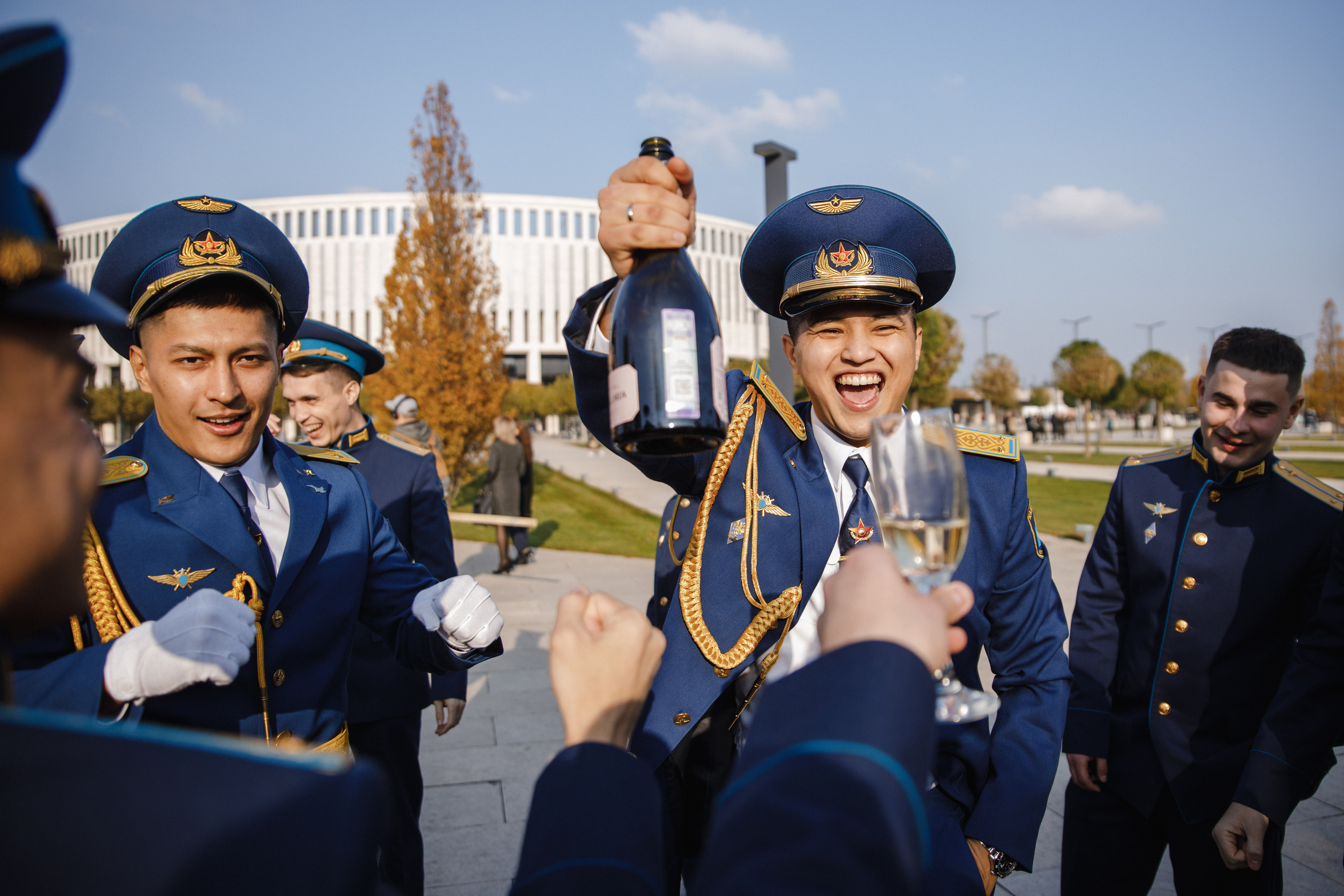 Выпускной. Летчики. Фотограф Андрей Баксов