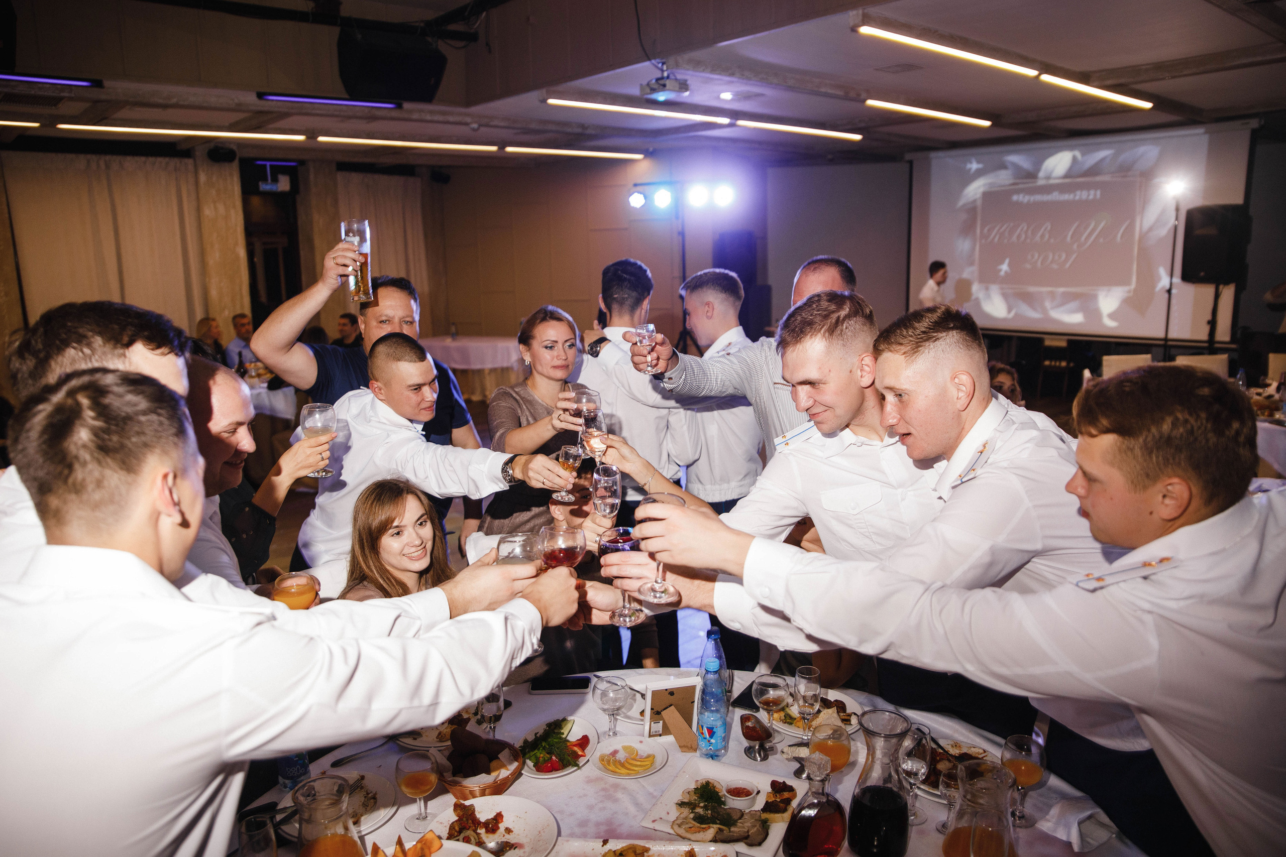 Выпускной. Летчики. Фотограф Андрей Баксов