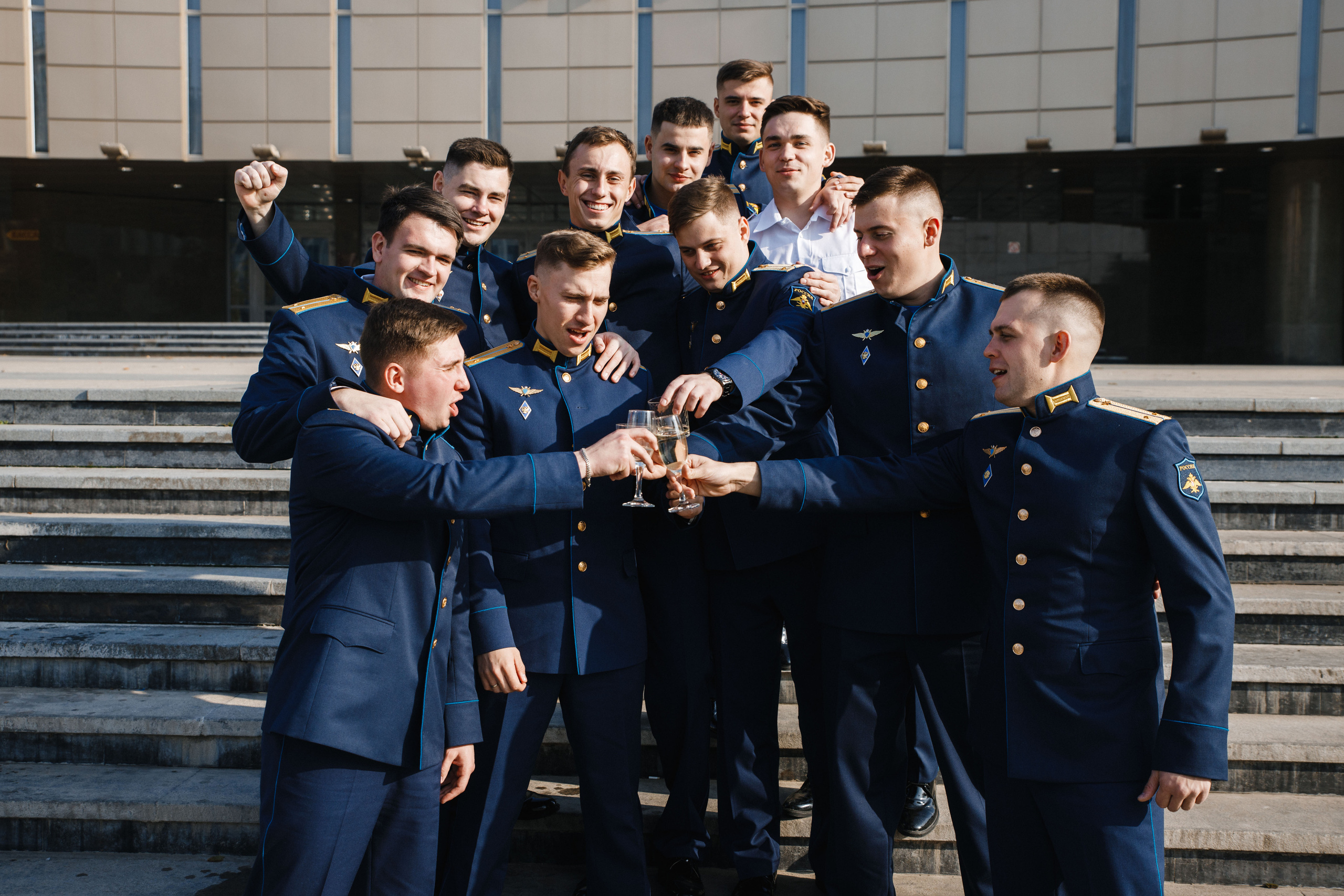 Выпускной. Летчики. Фотограф Андрей Баксов