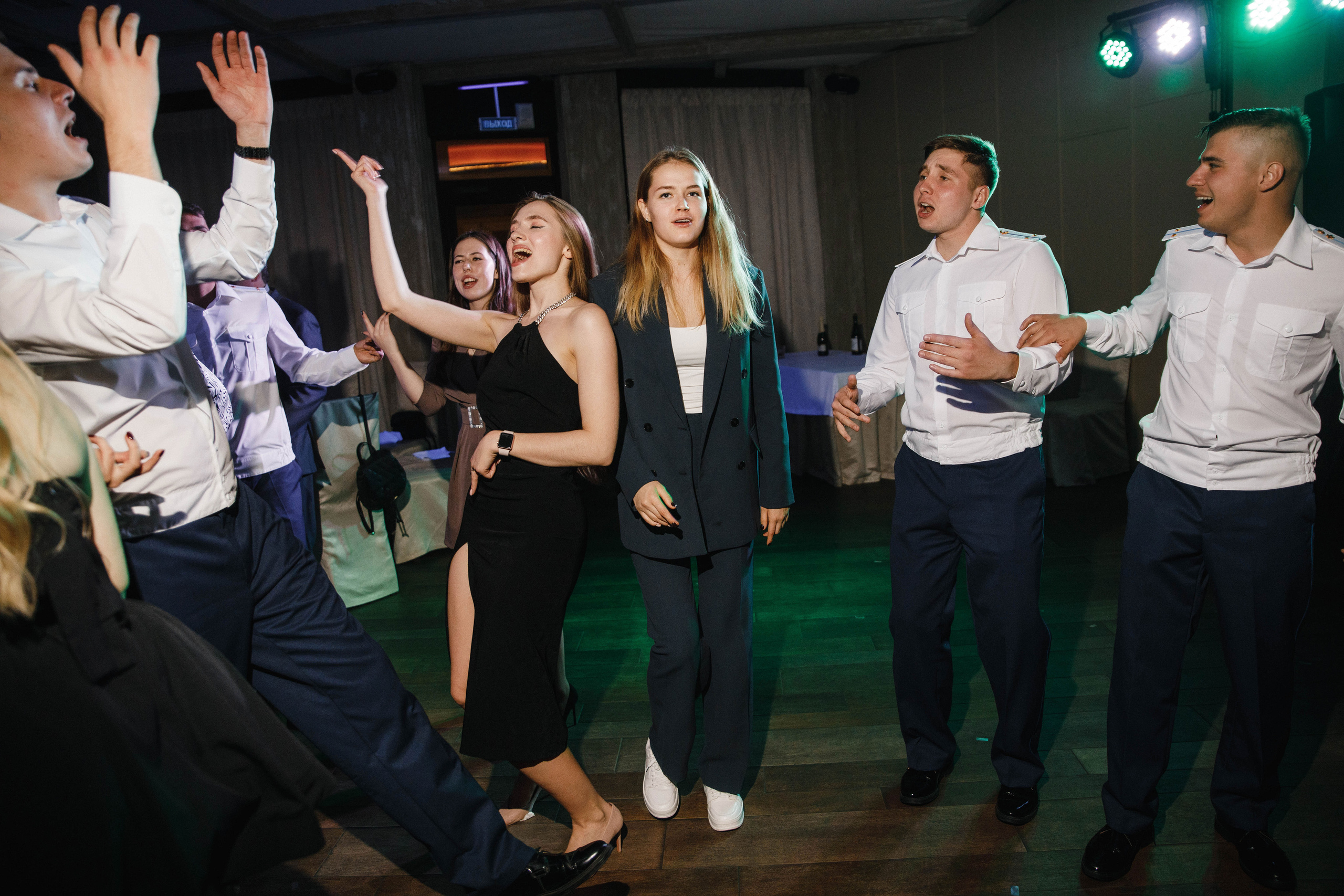 Выпускной. Летчики. Фотограф Андрей Баксов