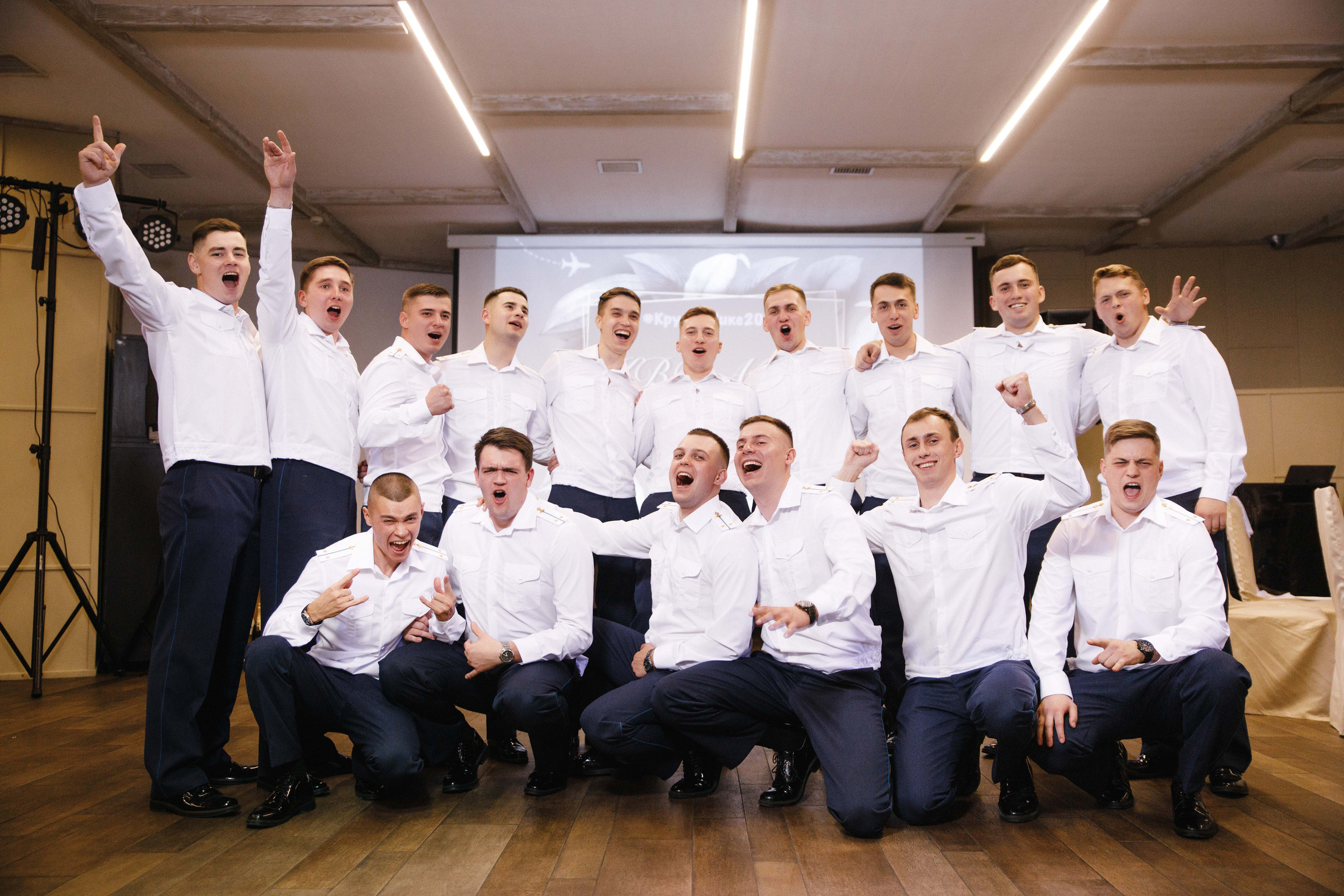 Выпускной. Летчики. Фотограф Андрей Баксов