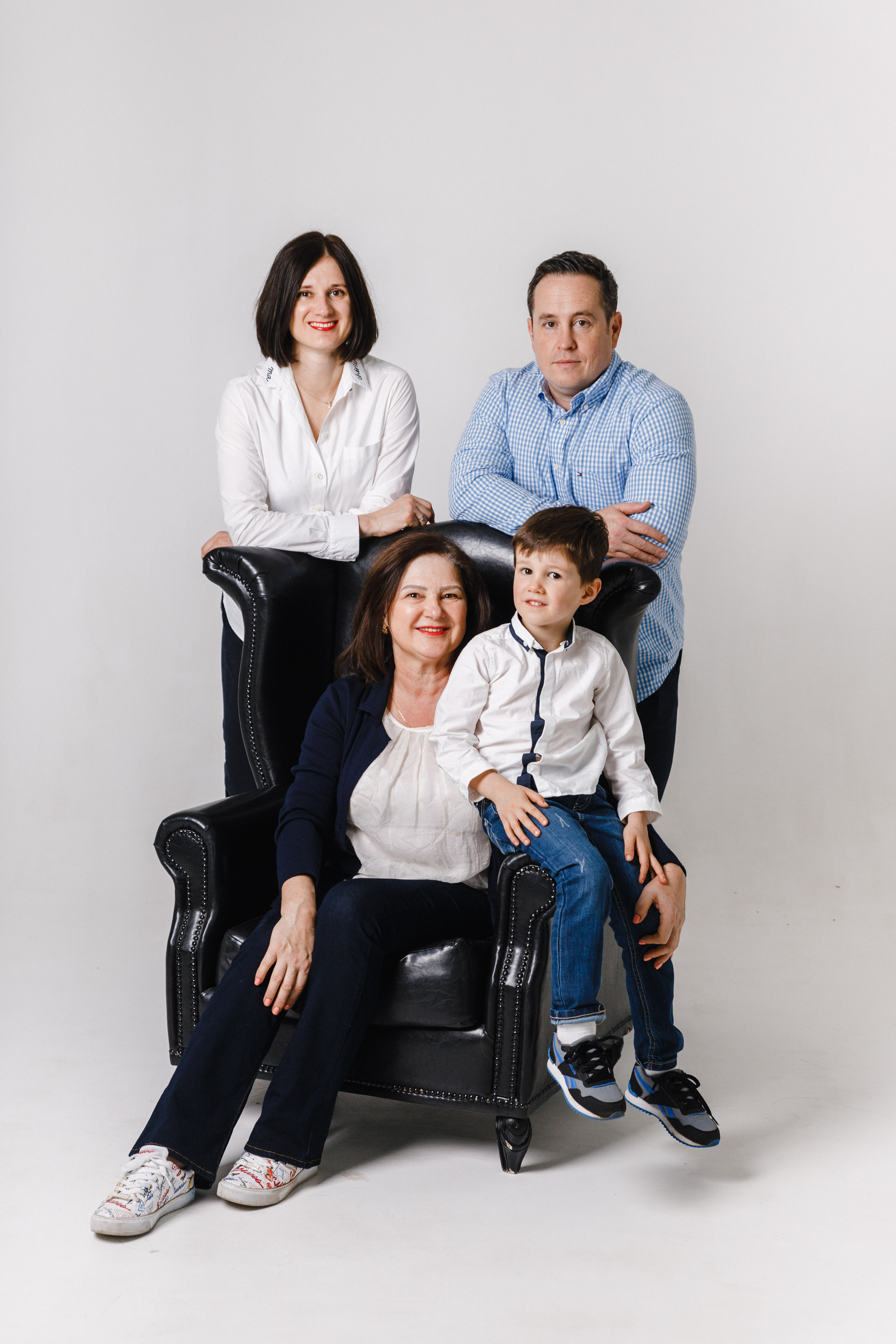 Семья Александры. Фотограф Андрей Баксов