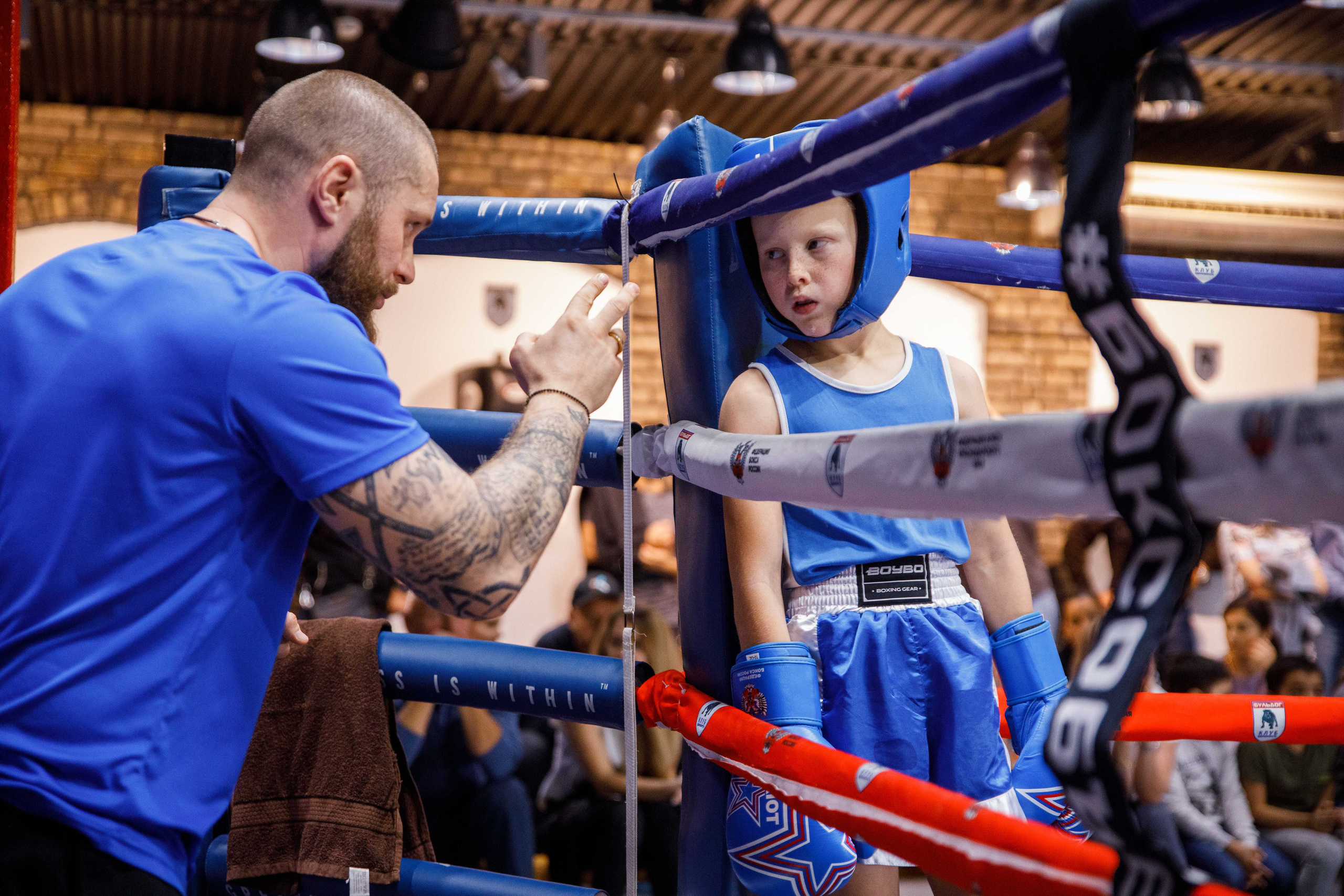 Бокс. Фотограф Андрей Баксов