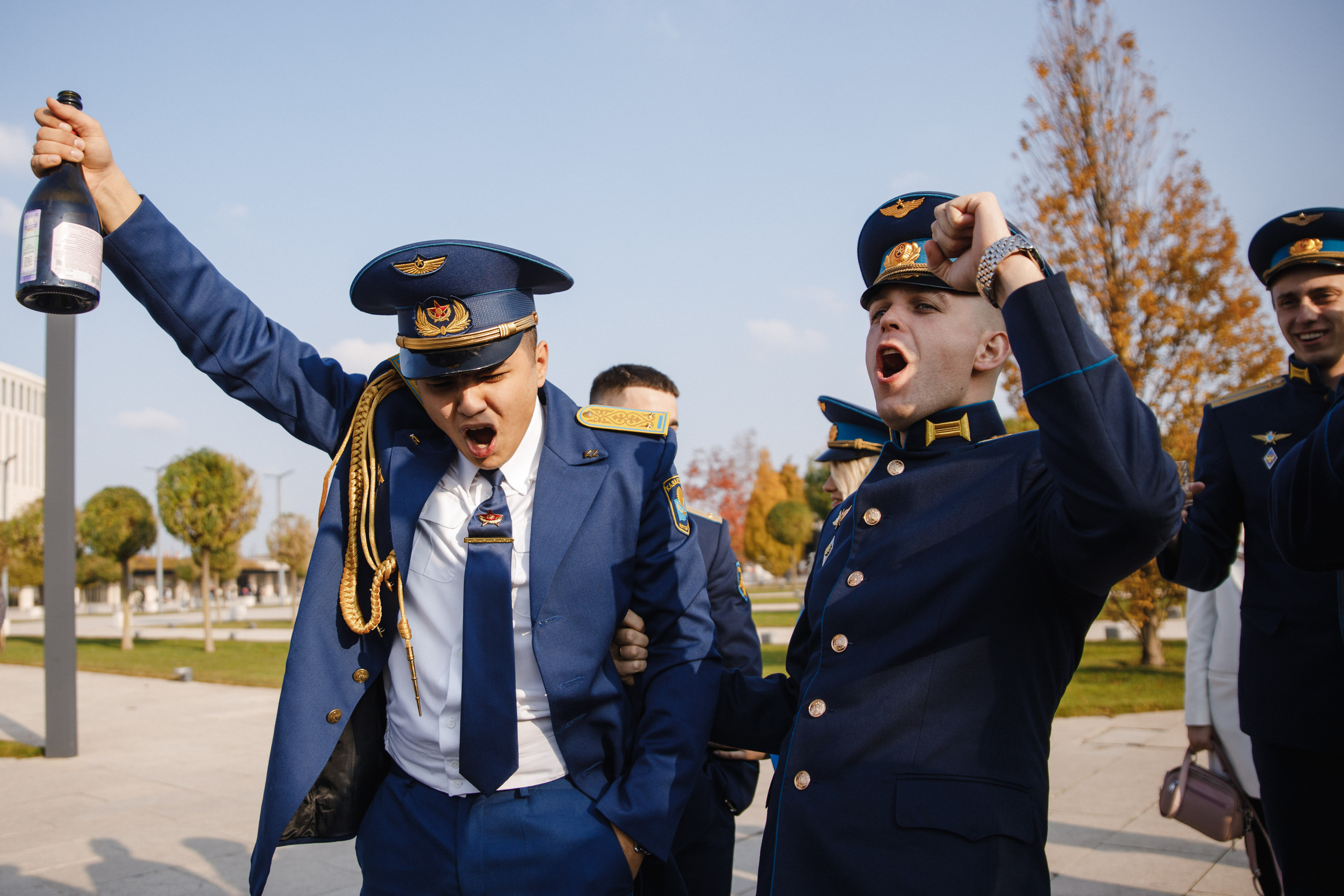 Выпускной. Летчики. Фотограф Андрей Баксов