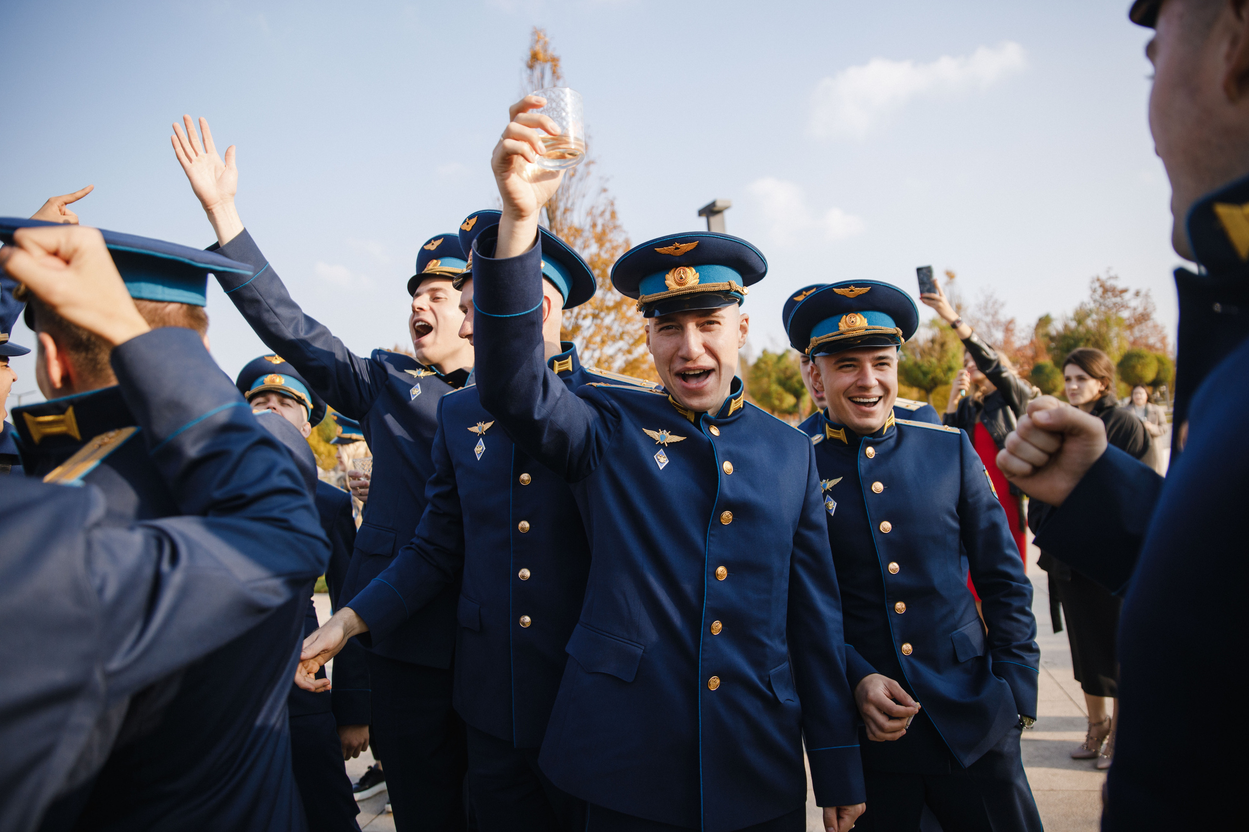Выпускной. Летчики. Фотограф Андрей Баксов