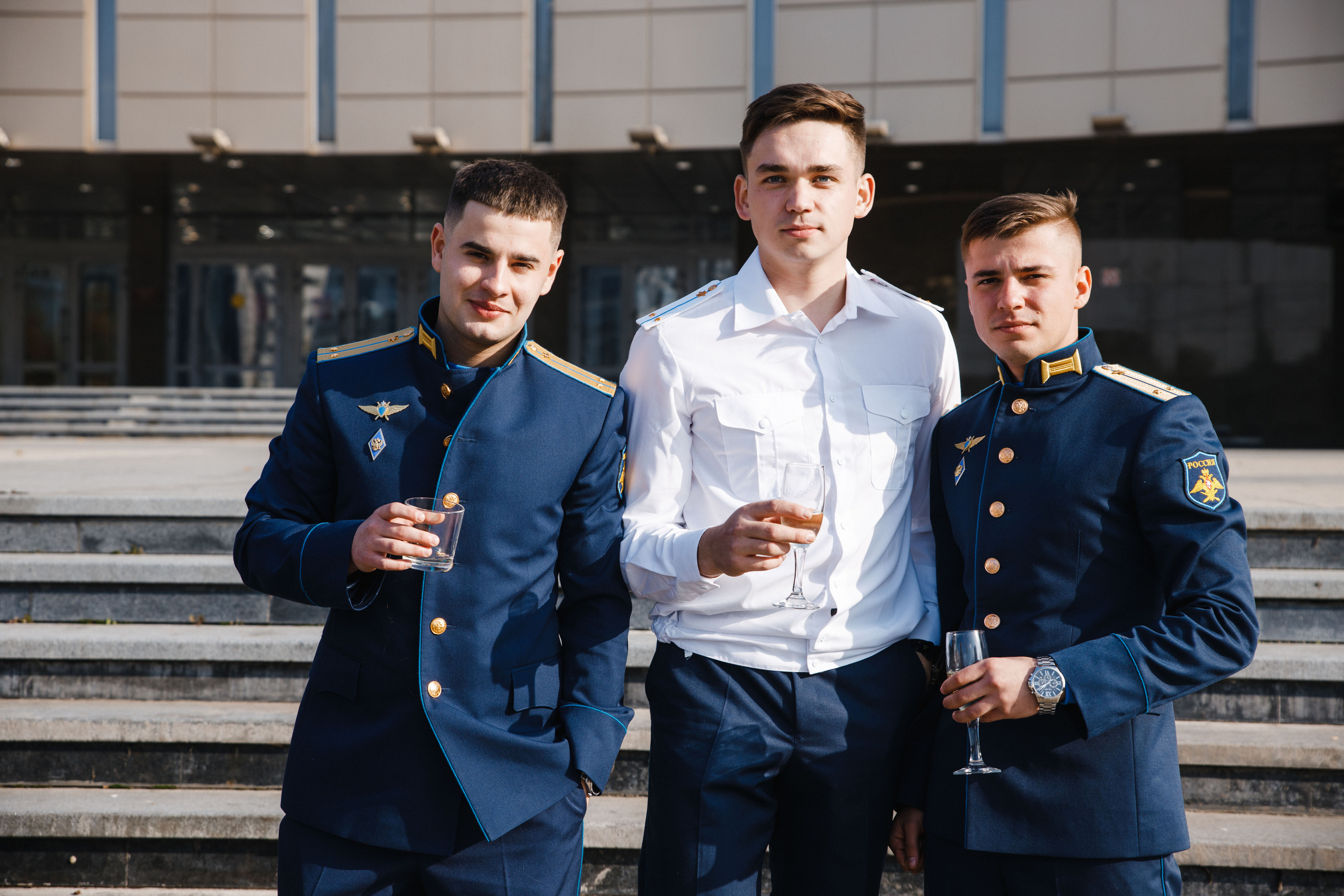 Выпускной. Летчики. Фотограф Андрей Баксов