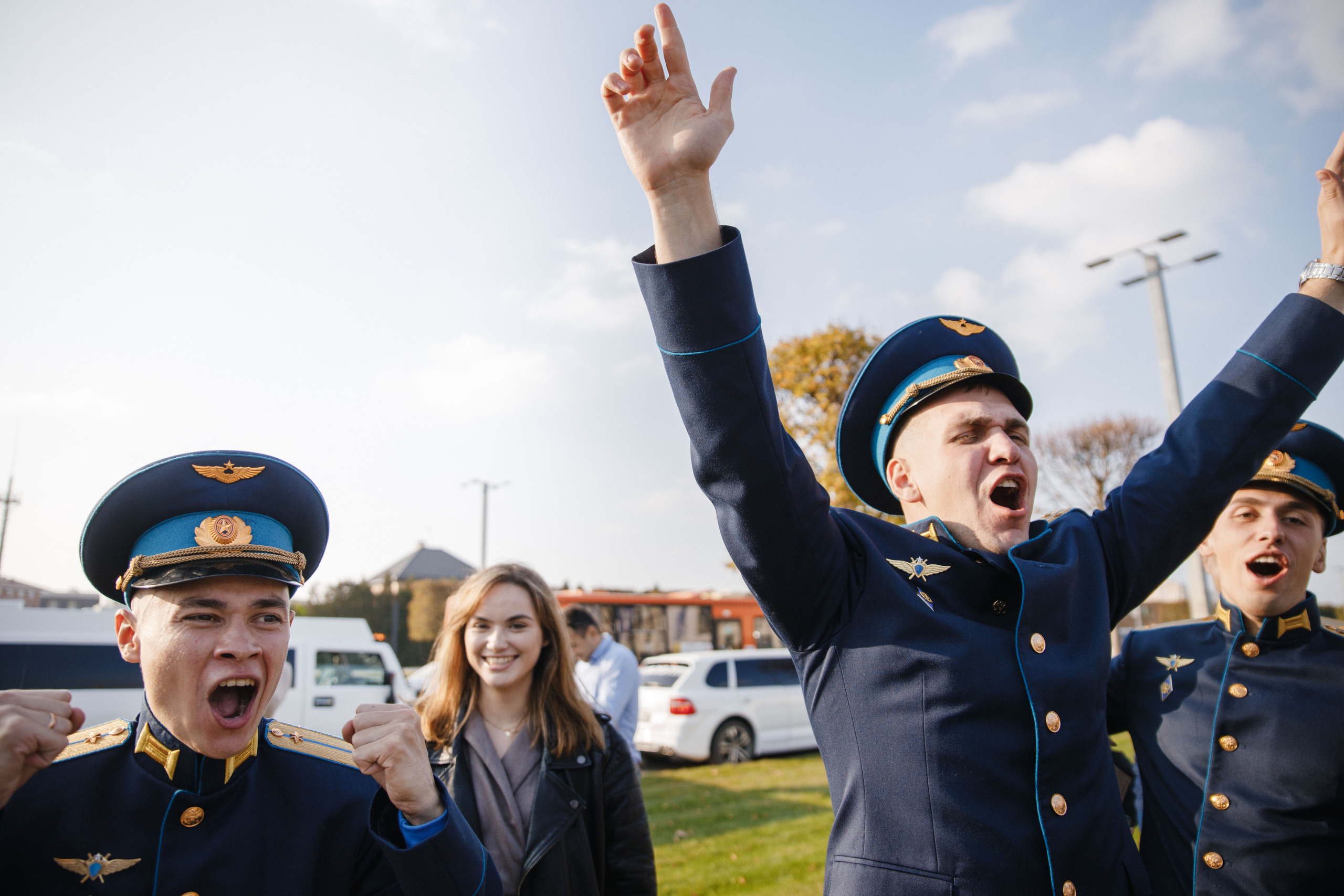 Выпускной. Летчики. Фотограф Андрей Баксов