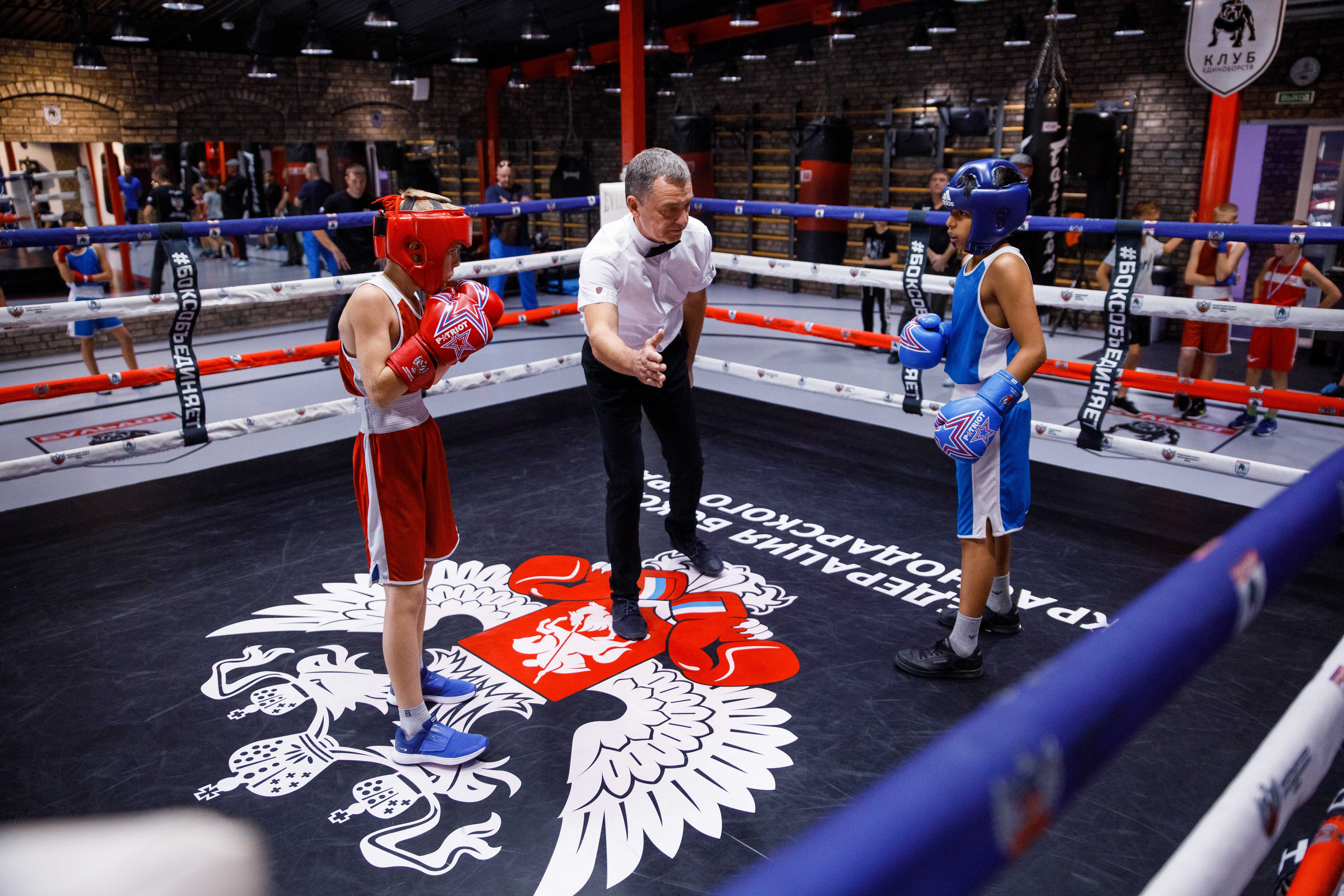 Бокс. Фотограф Андрей Баксов