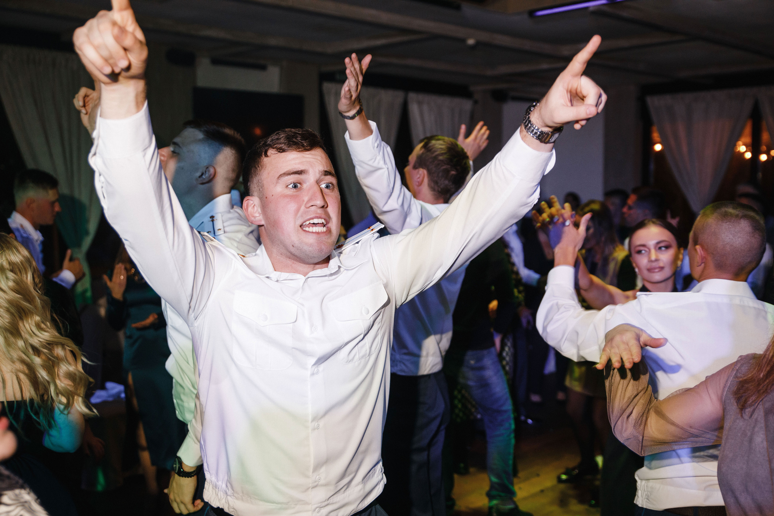 Выпускной. Летчики. Фотограф Андрей Баксов