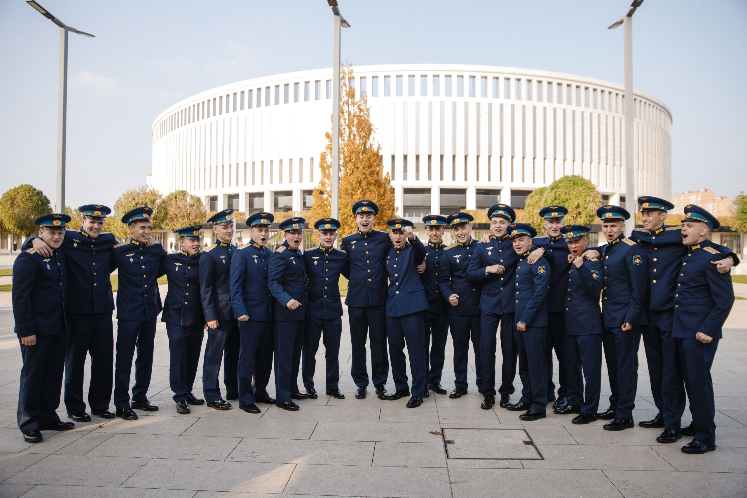 Выпускной. Летчики. Фотограф Андрей Баксов