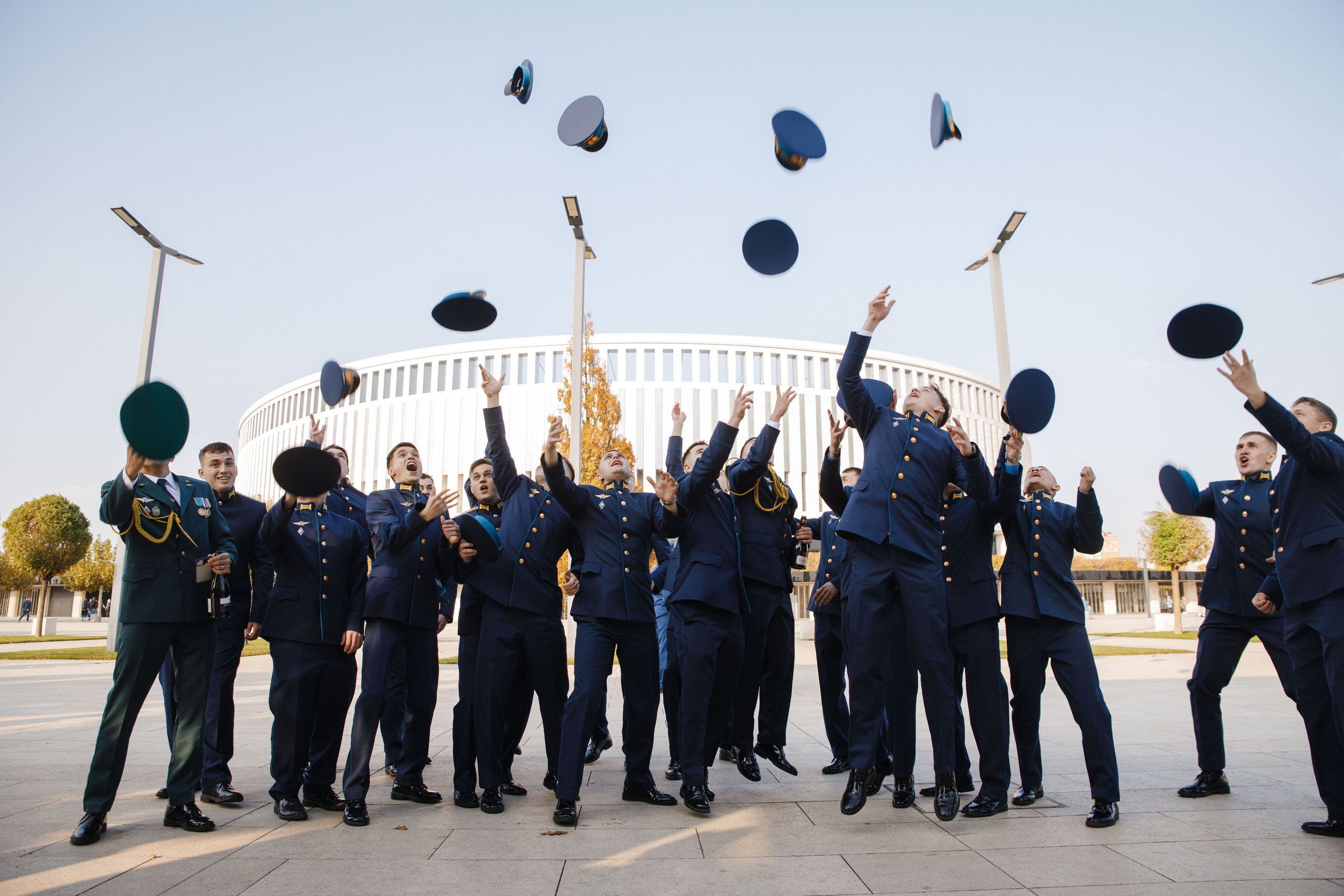 Выпускной. Летчики. Фотограф Андрей Баксов