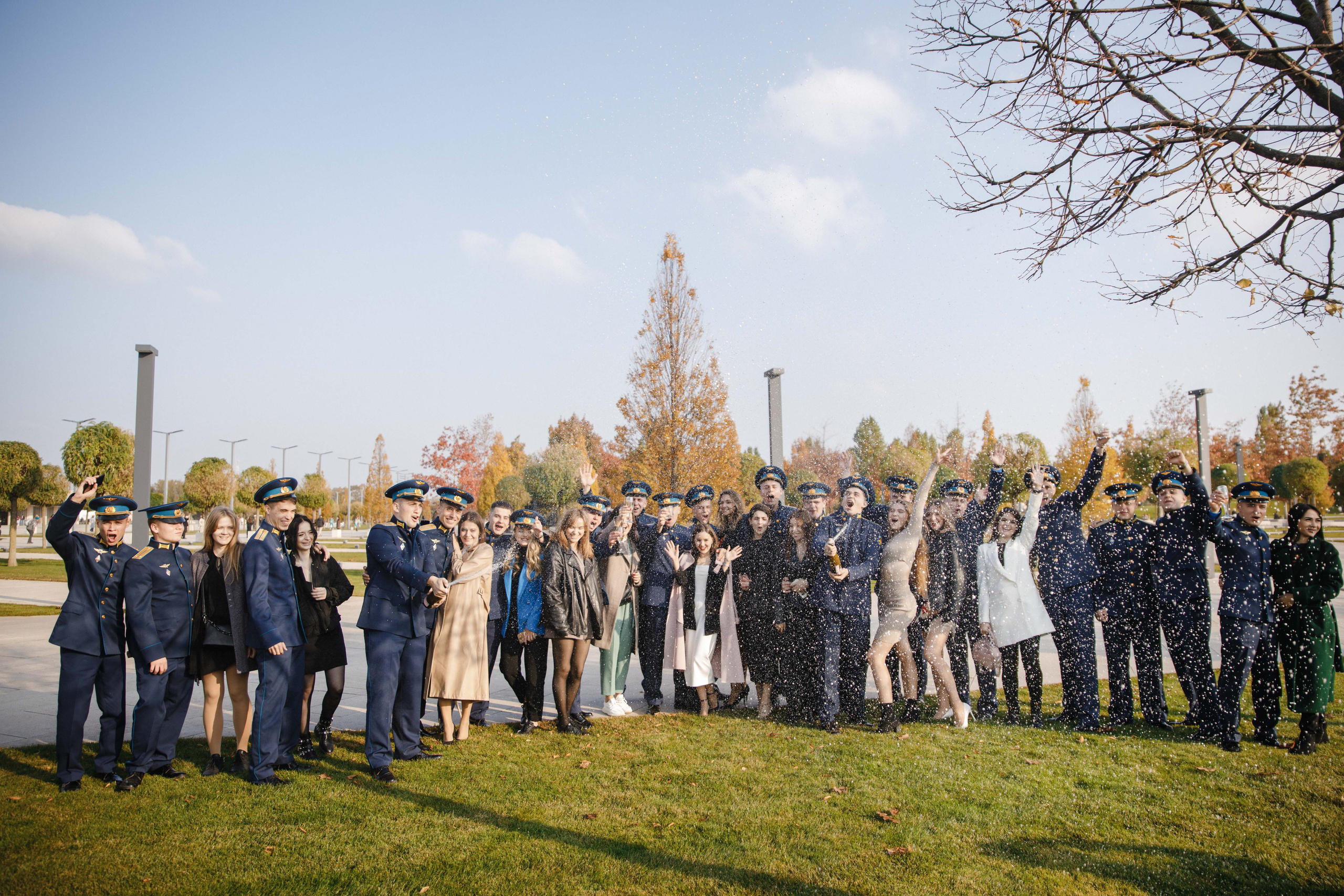 Выпускной. Летчики. Фотограф Андрей Баксов