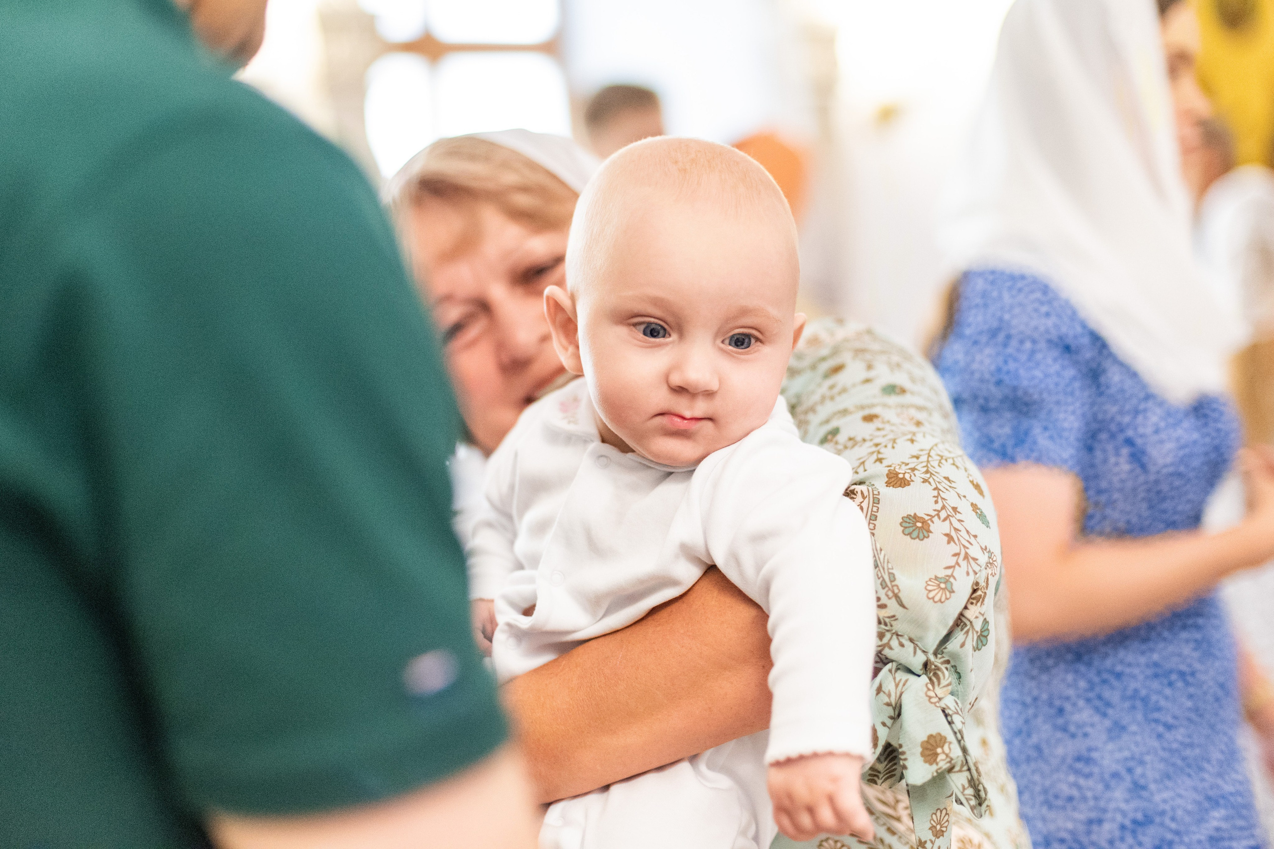 Крещении Ксении. Фотограф Юлия Попова