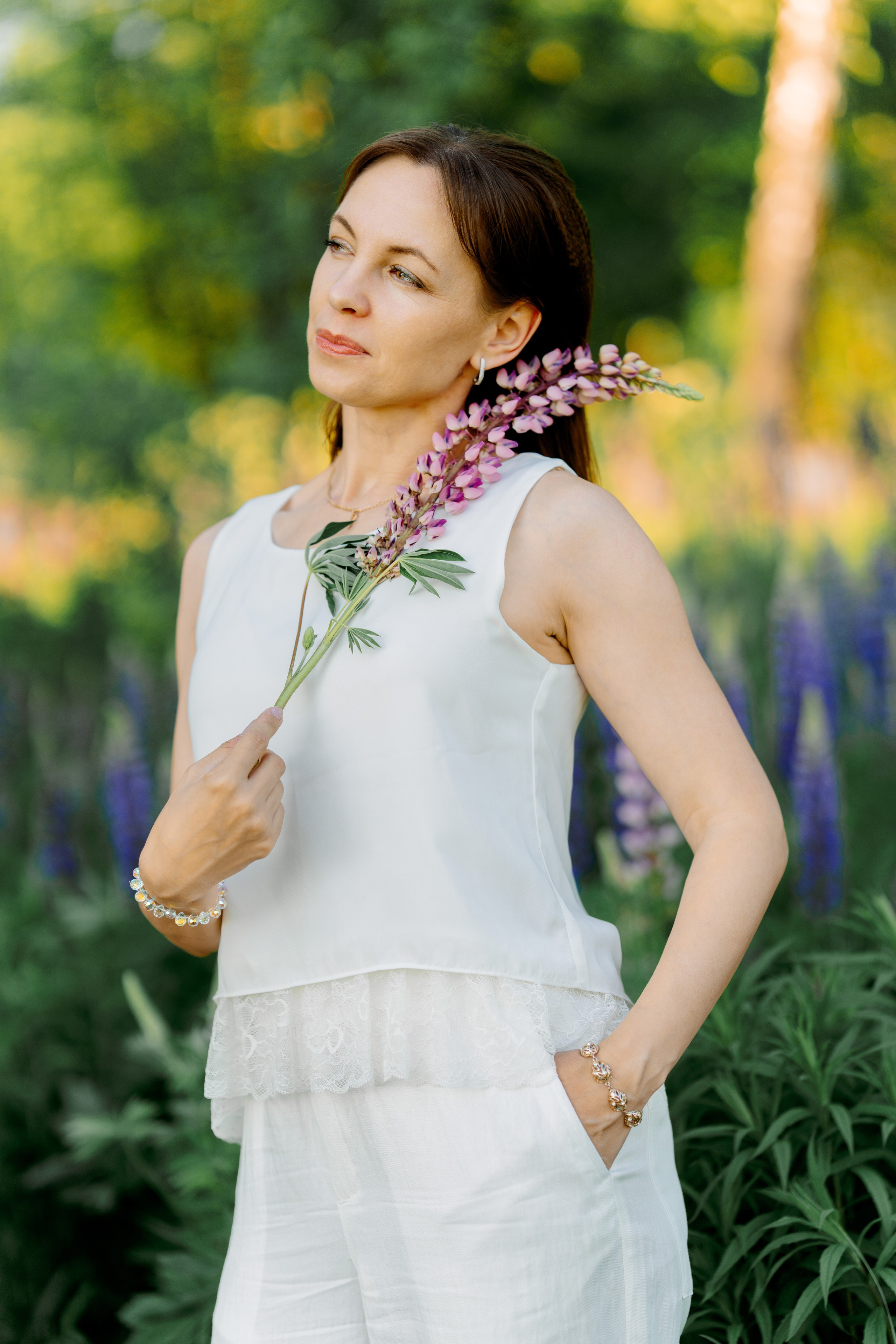 Люпины. Фотограф Юлия Попова