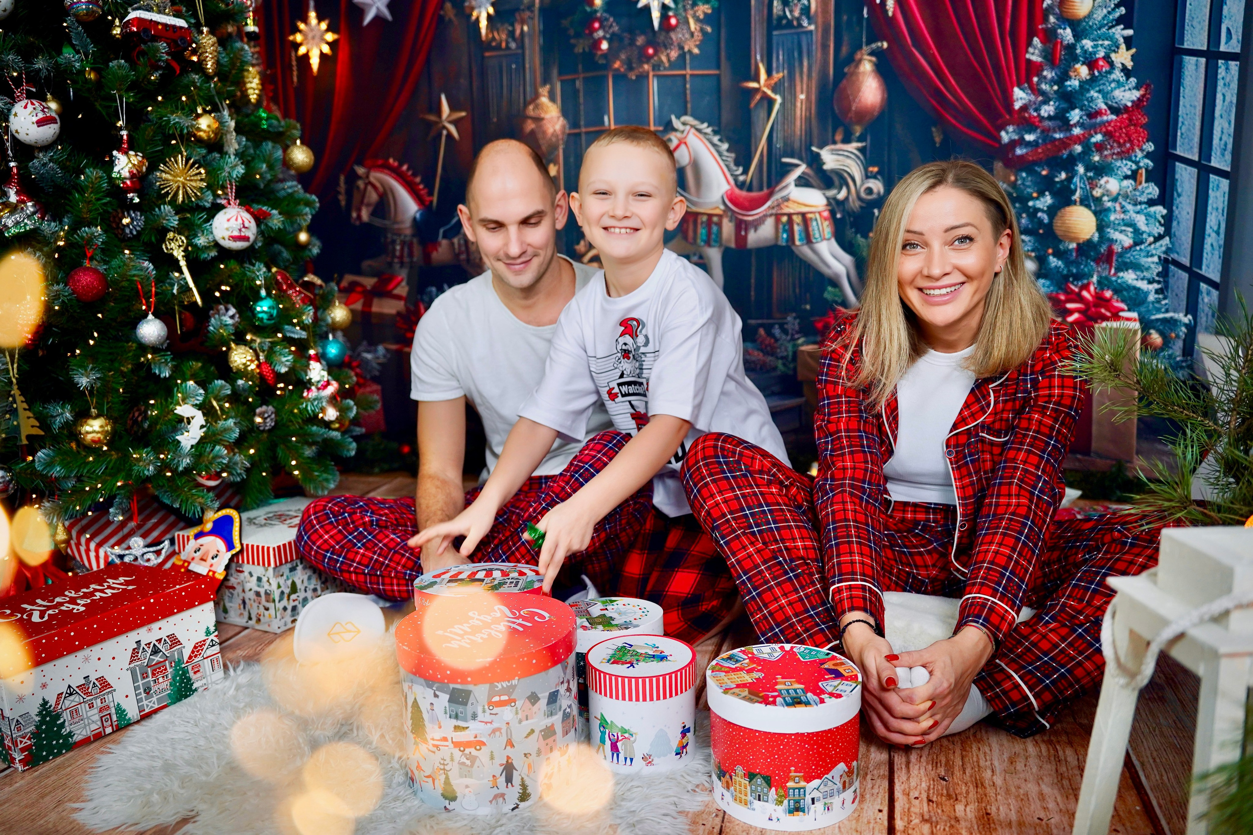 Новогодний фотопроект 2025 № 5. Семейный и детский фотограф Александра Гвоздикова