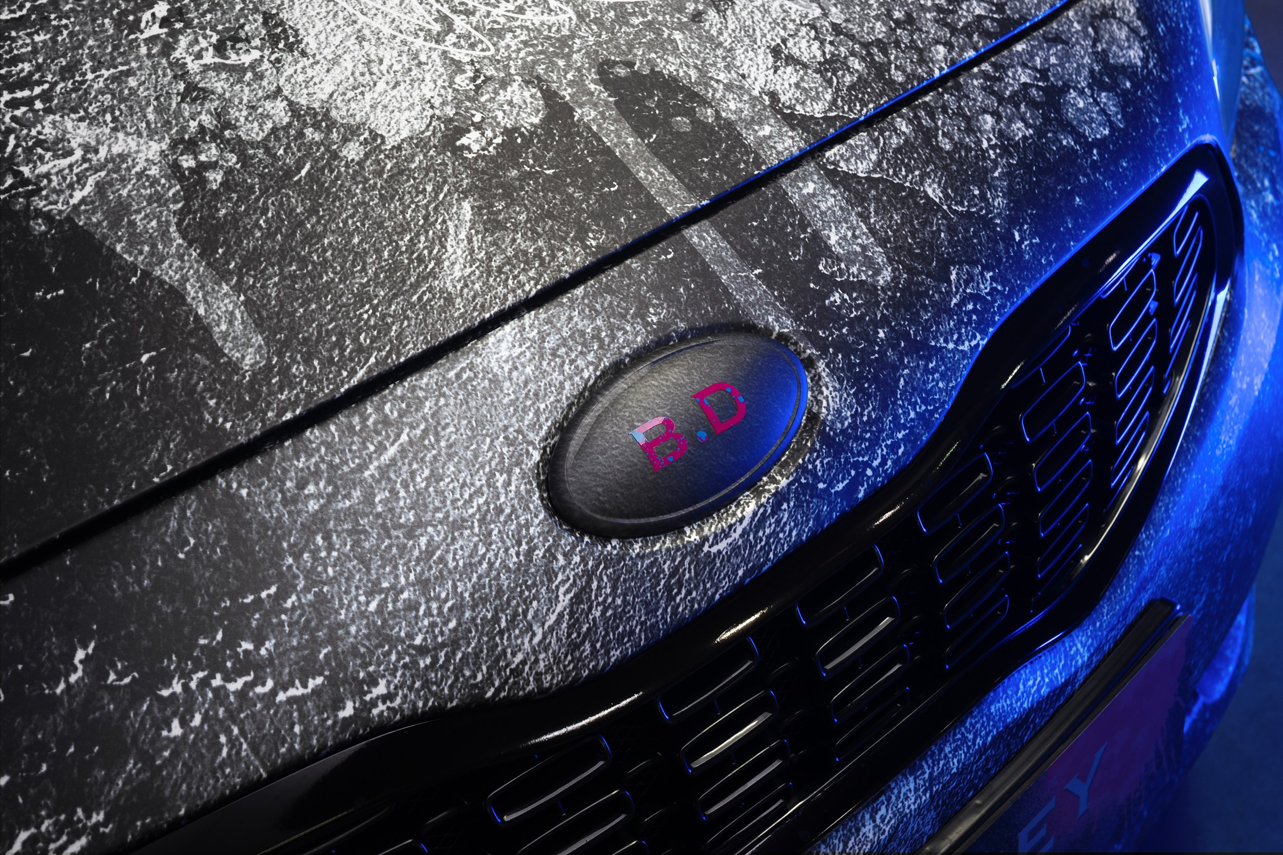 Винилография на Kia Ceed II. Студия дизайна и оклейки авто Barmaley Design