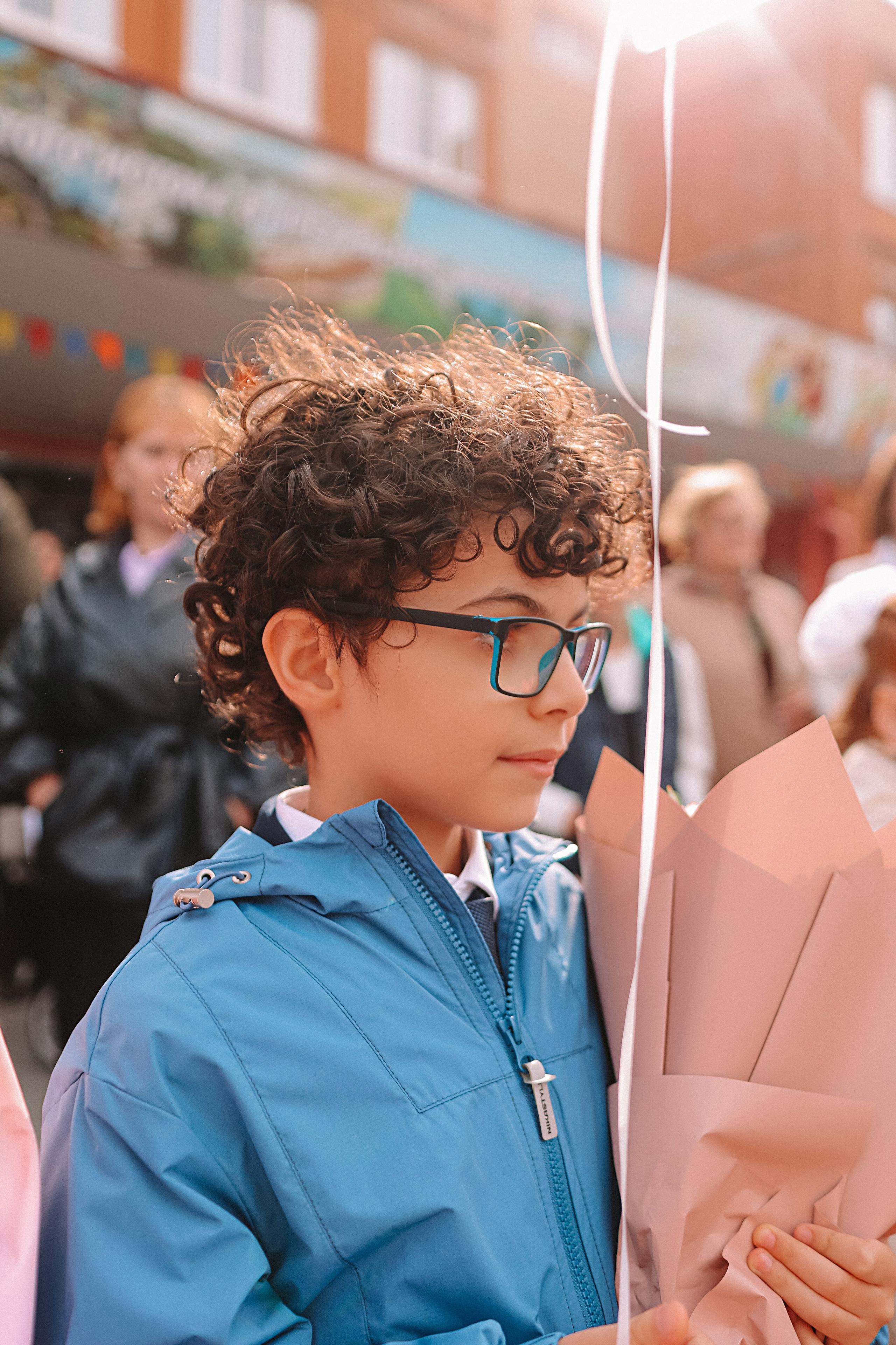 1 сентября линейка+кл час+портреты. Семейный фотограф Тюмень, фотограф на роды Салмина Мария