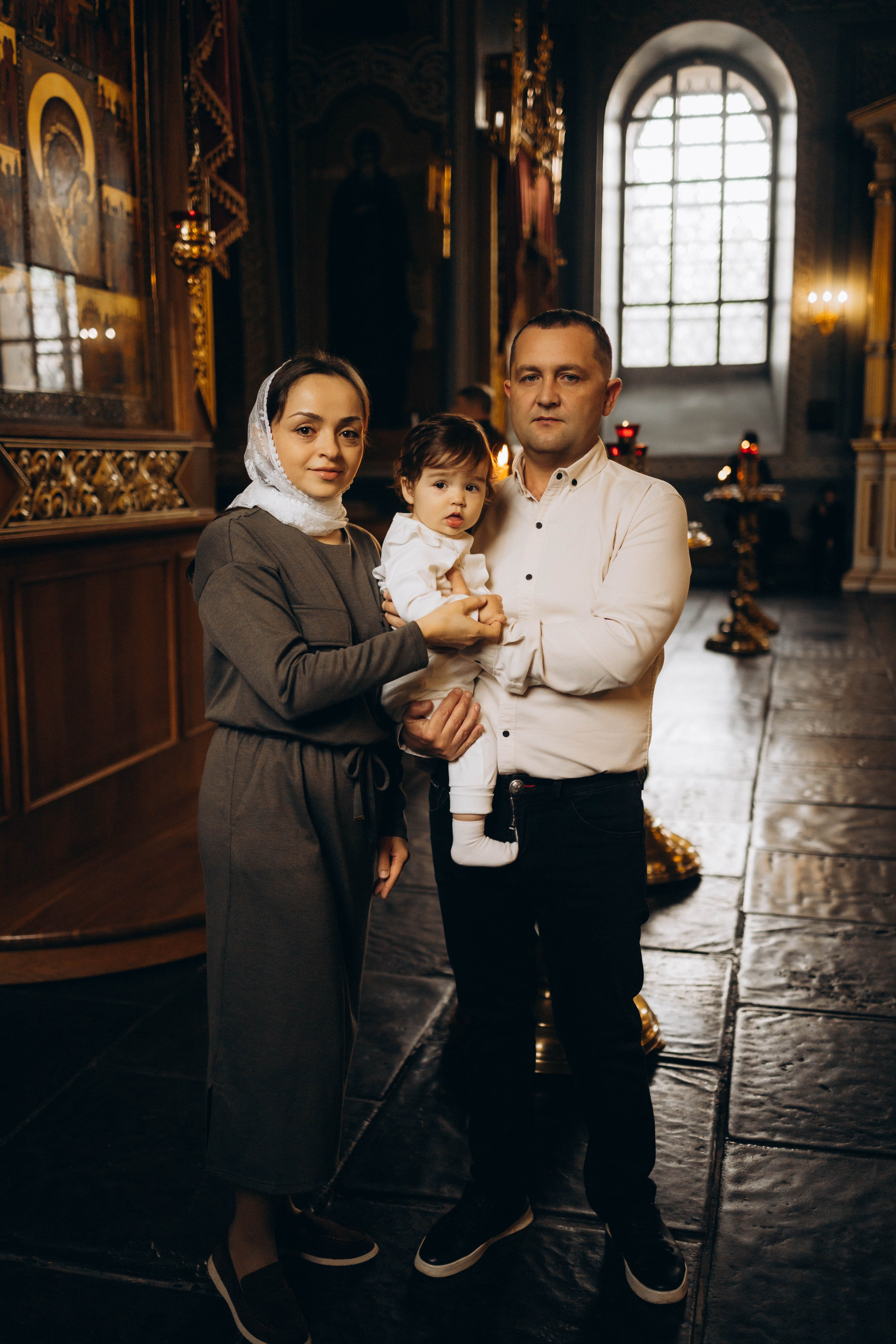 Таинство крещения Мирры. Динара Федорова семейный фотограф