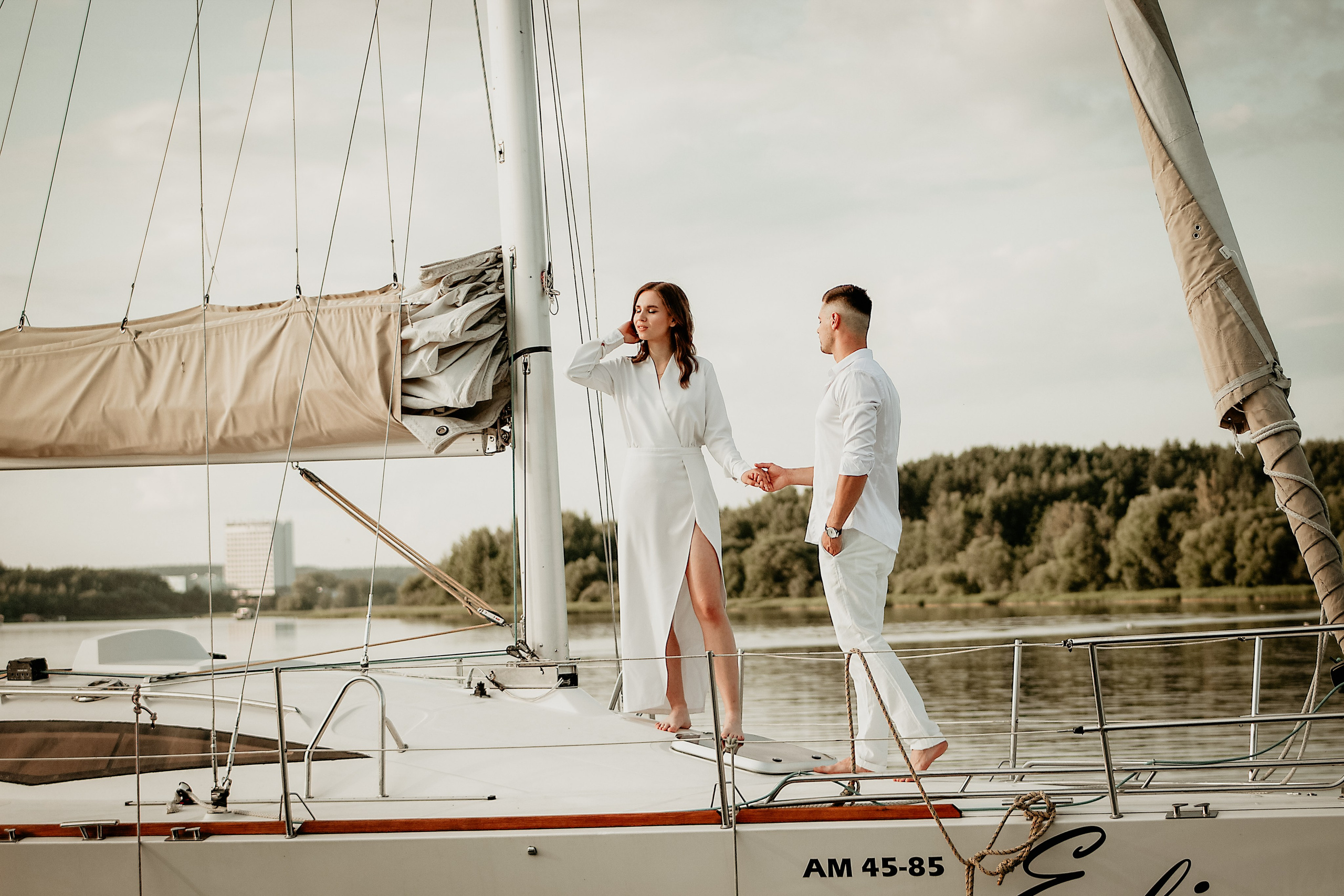 Прогулка у озера. Портретный фотограф в Калининграде Алеся Раух