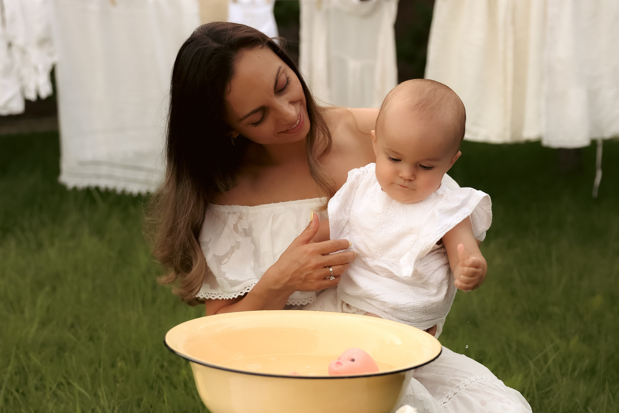 Большая стирка. Ваш семейный newborn и lifestyle фотограф в СПБ Наталья Журавлева