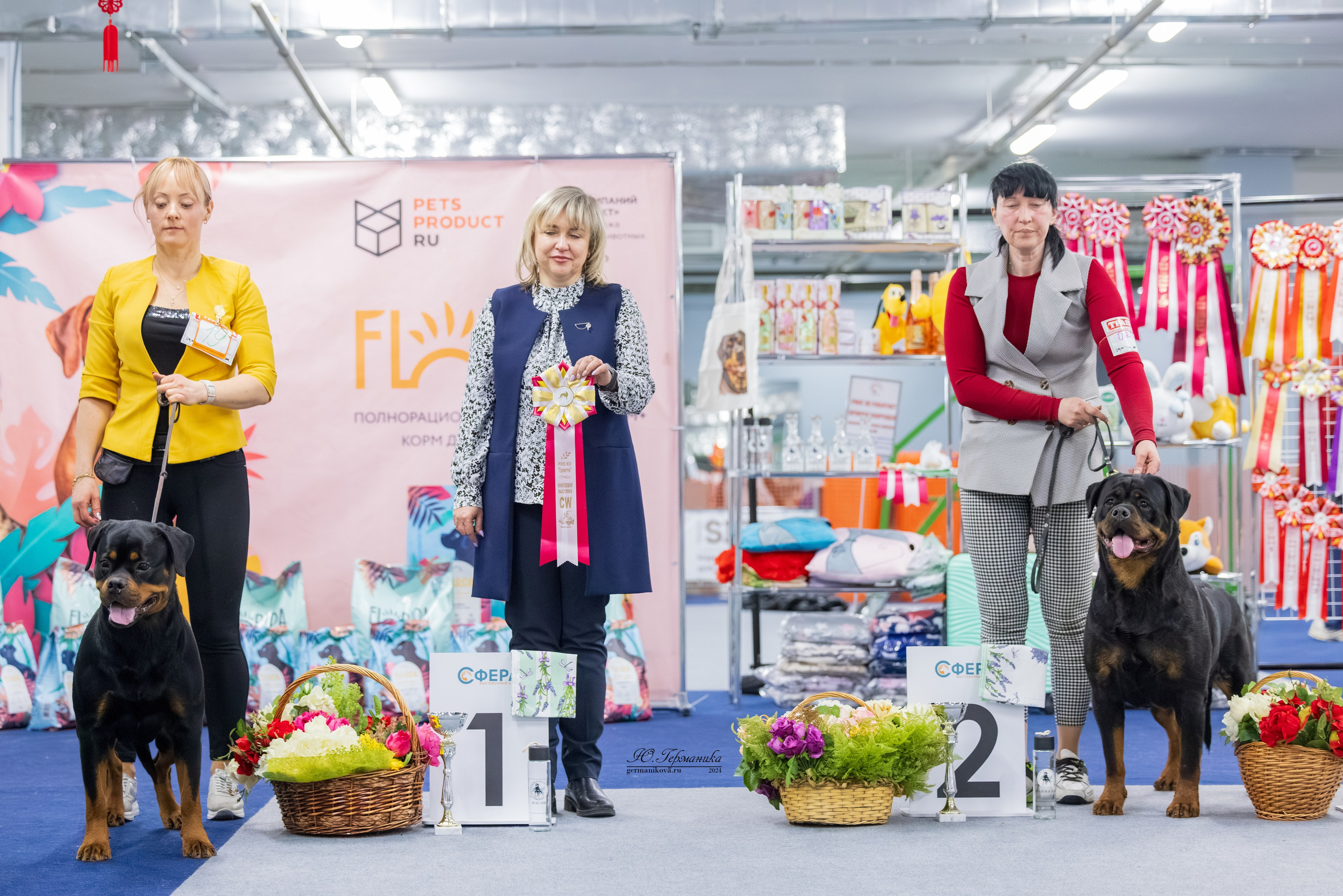 Сфера 08 и 10.03.2024 2хмоно ротвейлеров+2хмоно сао. Фотограф-анималист Юлия Германика