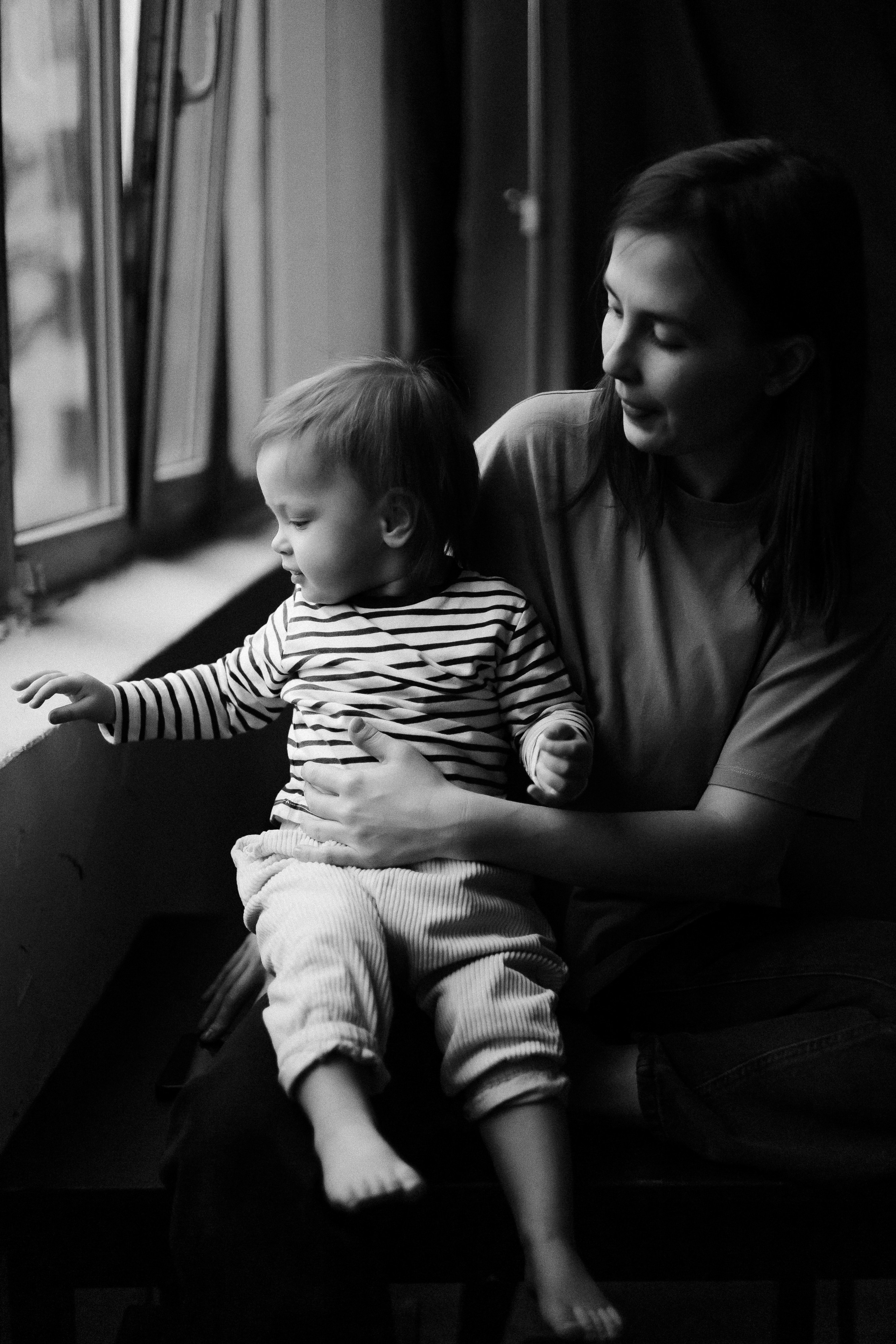 Сабина с мамой и папой