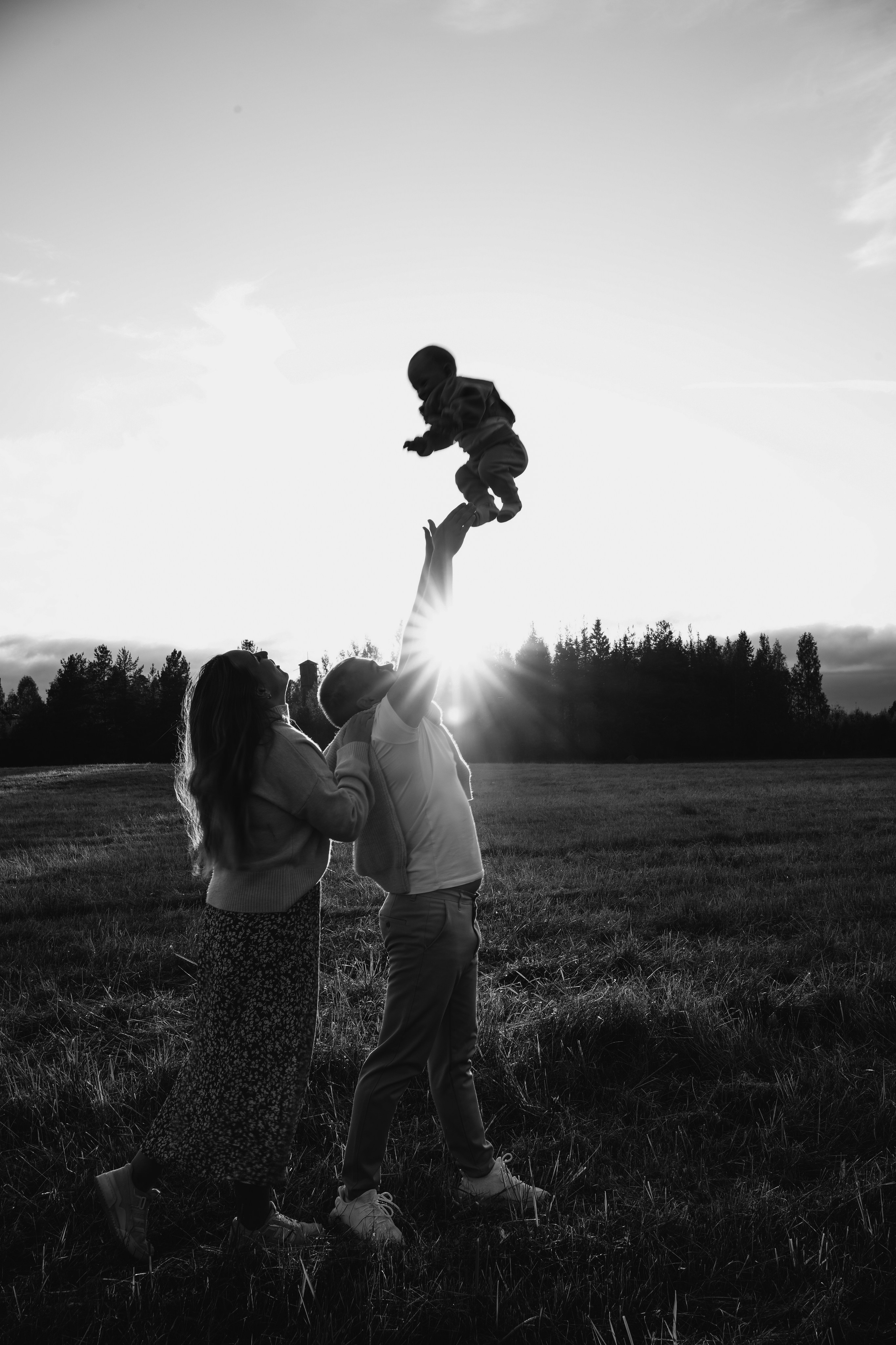 Евгений, Дарья и Атремка. Семейный и детский фотограф Плесецк, Мирный Марина Забабурина