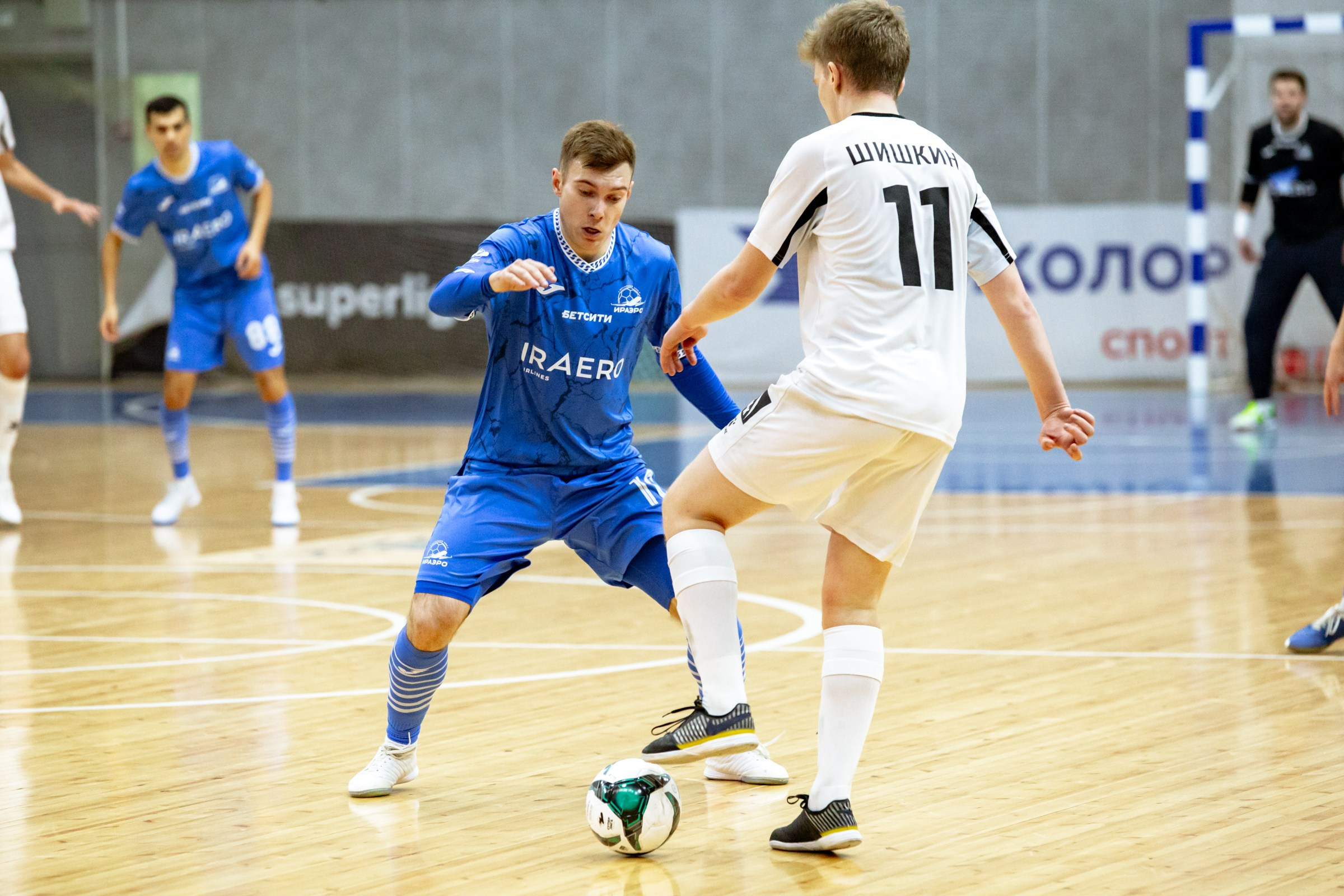 БЕТСИТИ Суперлига по футзалу | ИрАэро — Синара | 11.10.25. Фотограф в Иркутске Евгения Айвазова