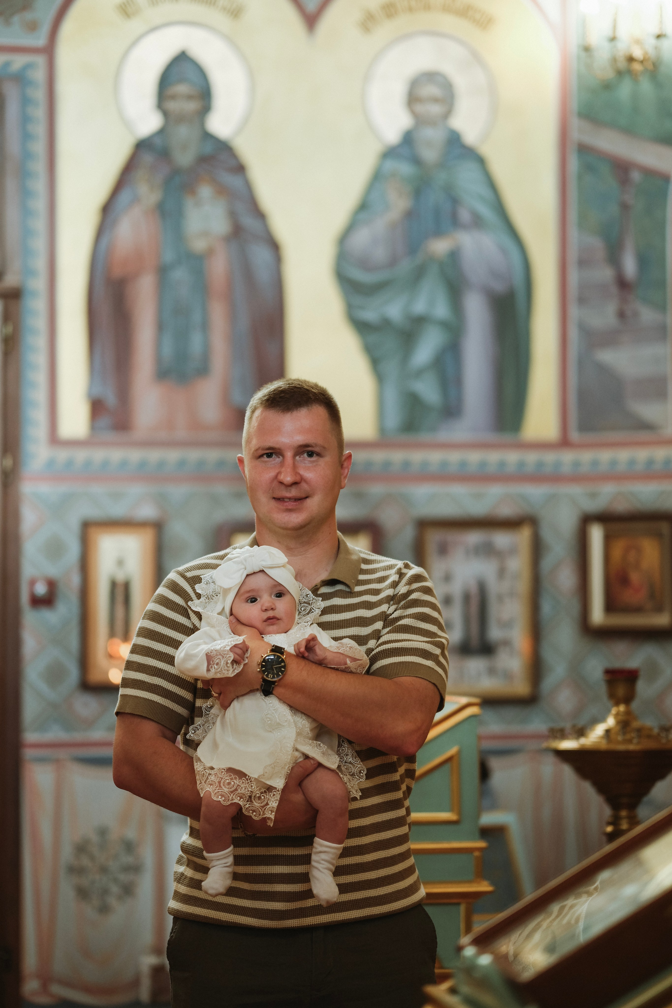 Крещение. Фотограф новорожденных в Брянске Анжелика Прохоренкова
