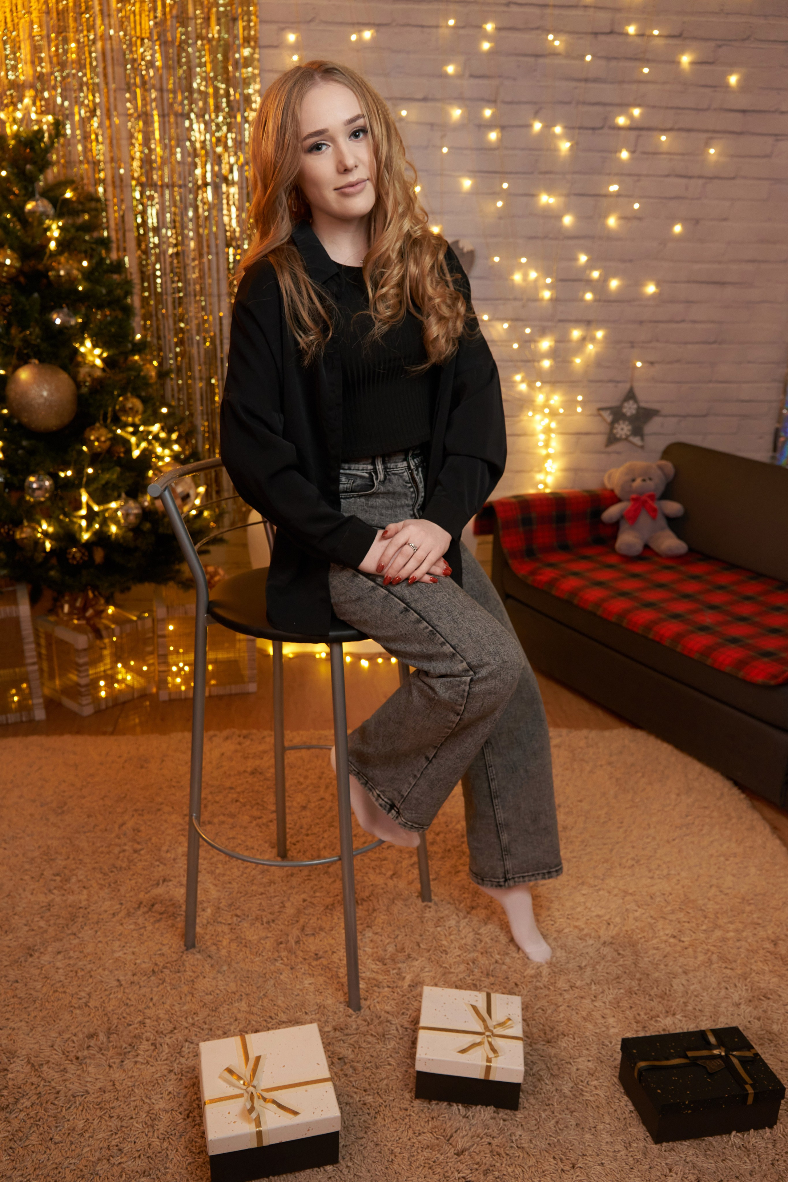 Нвоогодняя фотосессия Елизаветы. Фотограф и видеограф Павел Серобабов