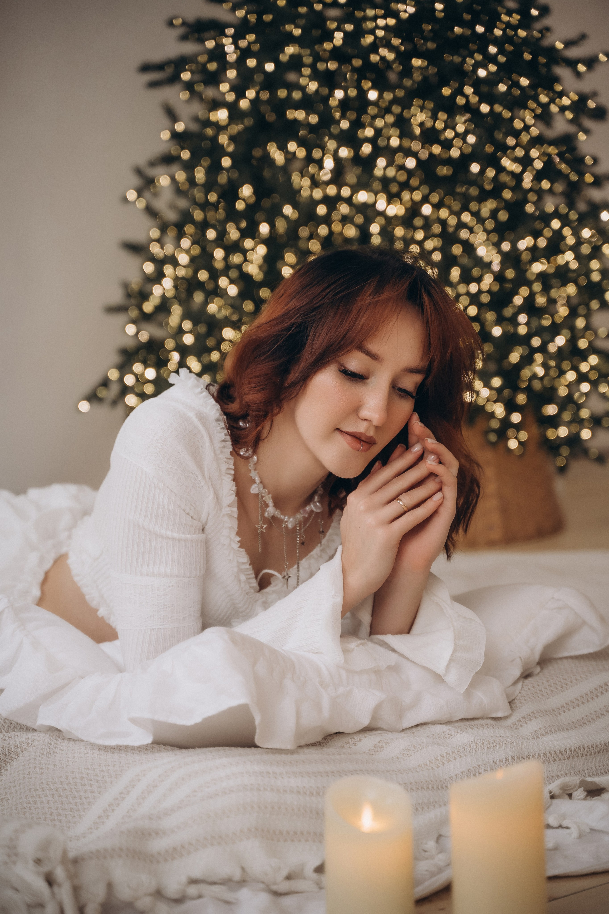 Диана, Фотосессия ко Дню Рождения в новогодней студии. Семейный фотограф в Белгороде Амелина Алина