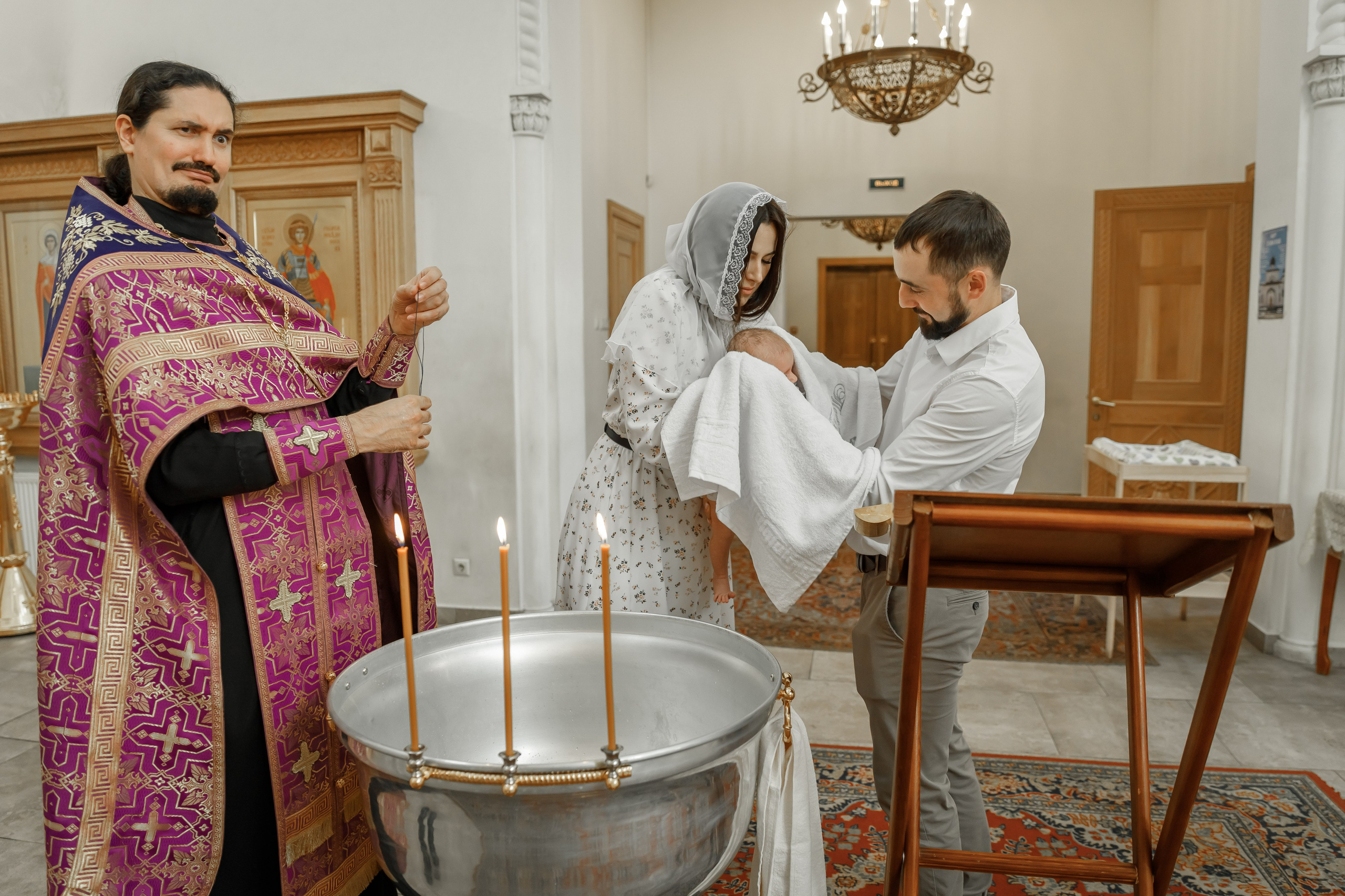 Крещение Хр Евгении. Свадебный фотограф, крещение, венчание СПБ, Белгород Анна Коршунова