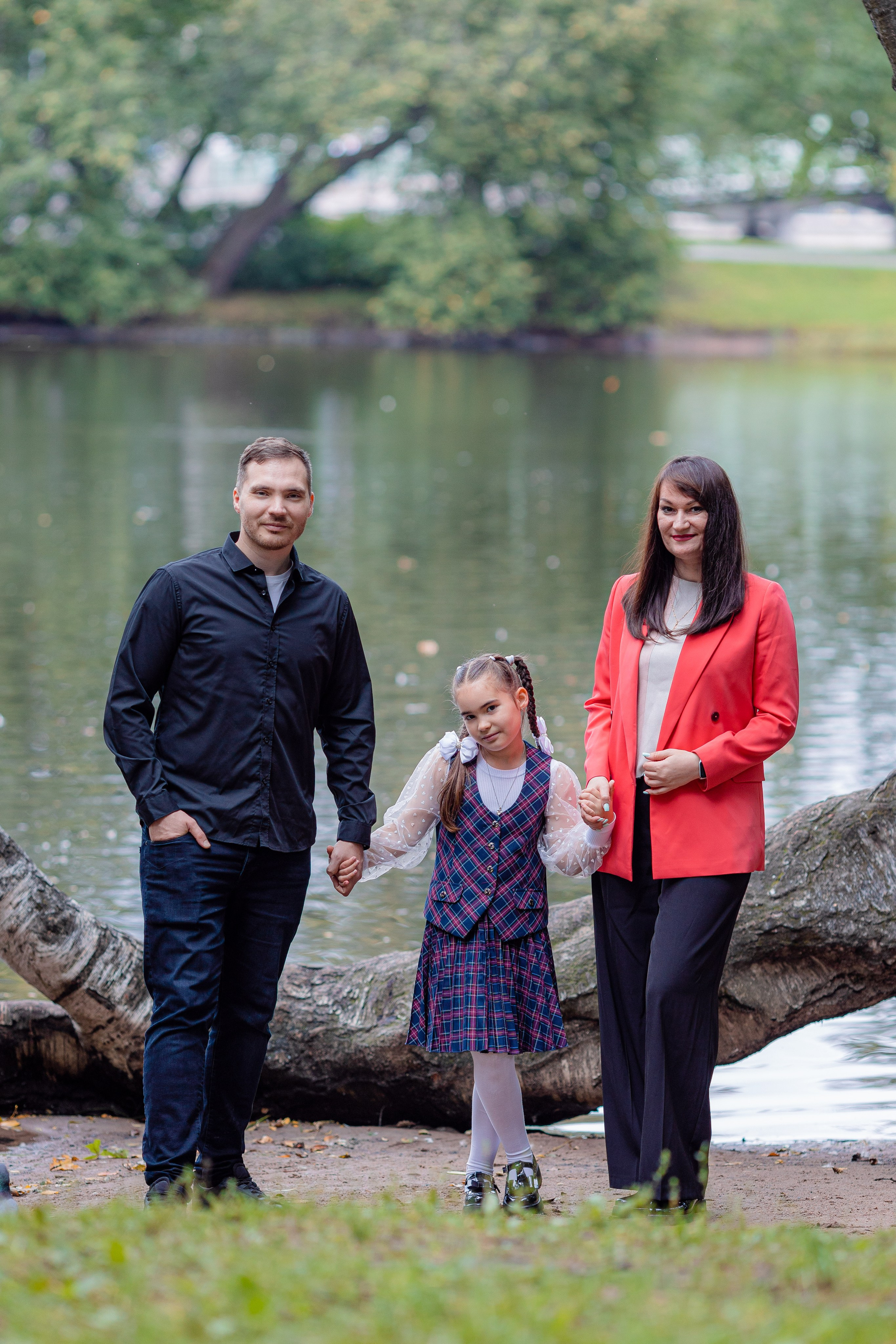 Семейная фотосессия 1-го сентября. Ирина Носова - семейный и детский фотограф