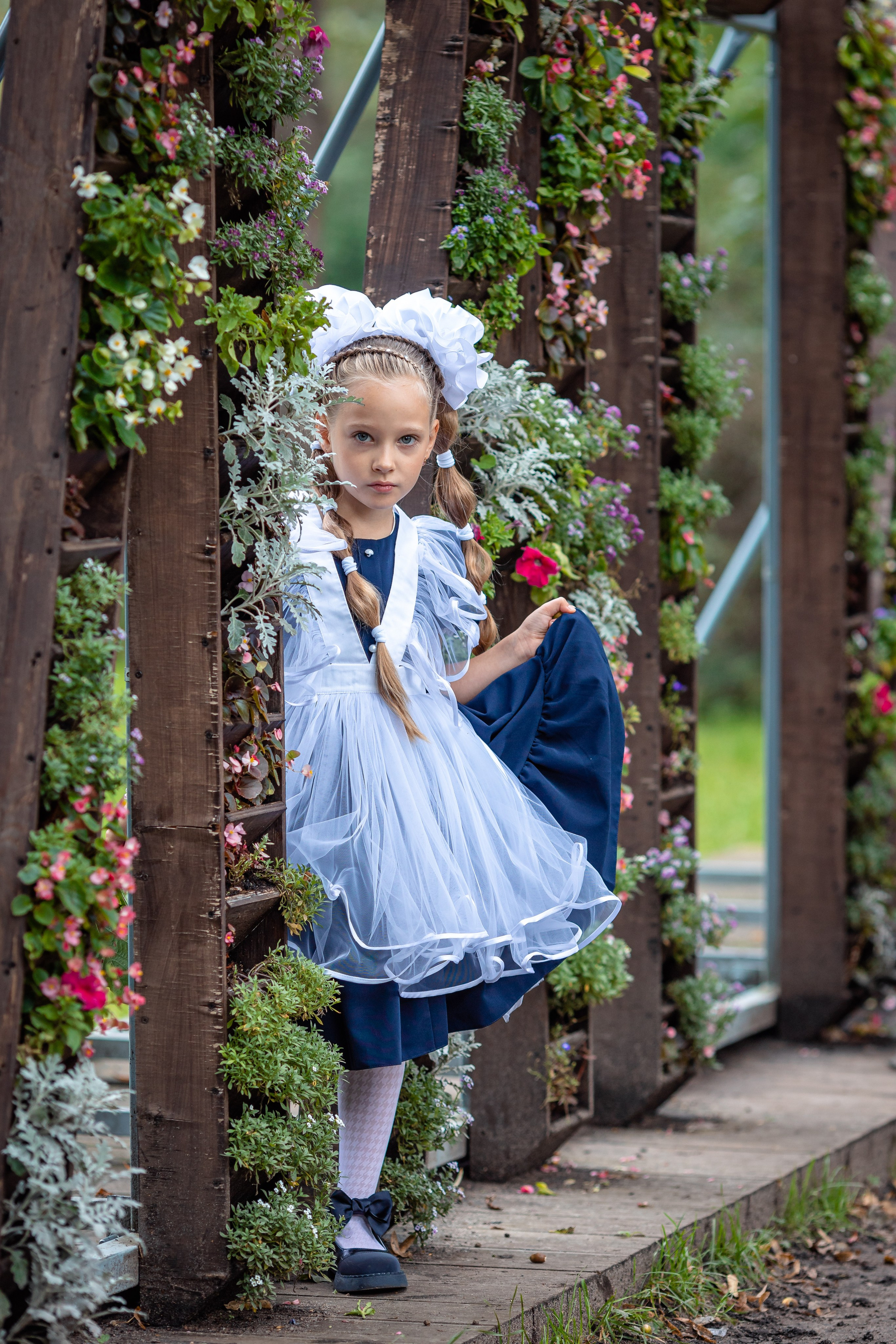 Семейная фотосессия 1-го сентября. Ирина Носова - семейный и детский фотограф