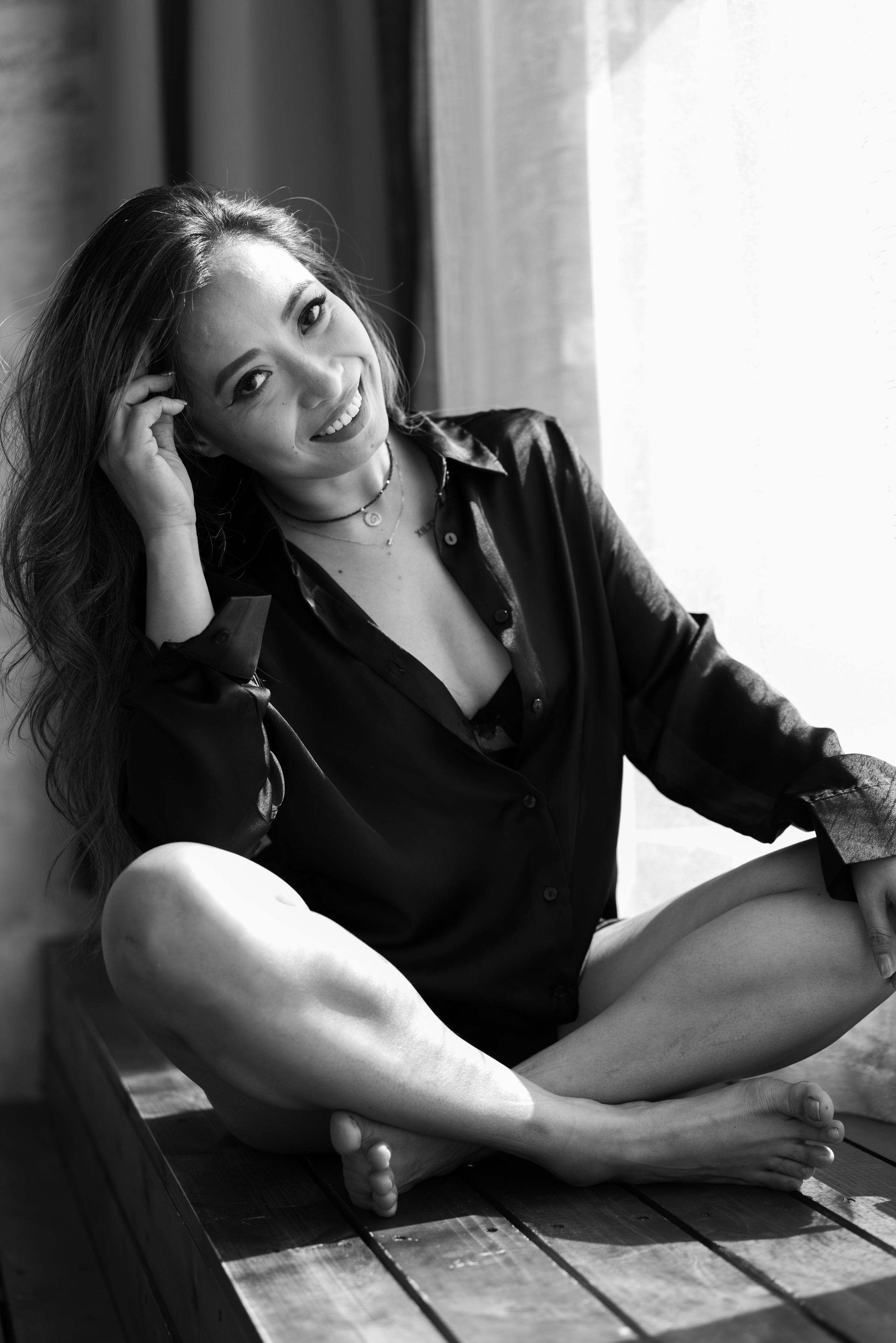 Portrait, woman, model photoshoot. Norman Wells photographer Ekaterina Konovalenko